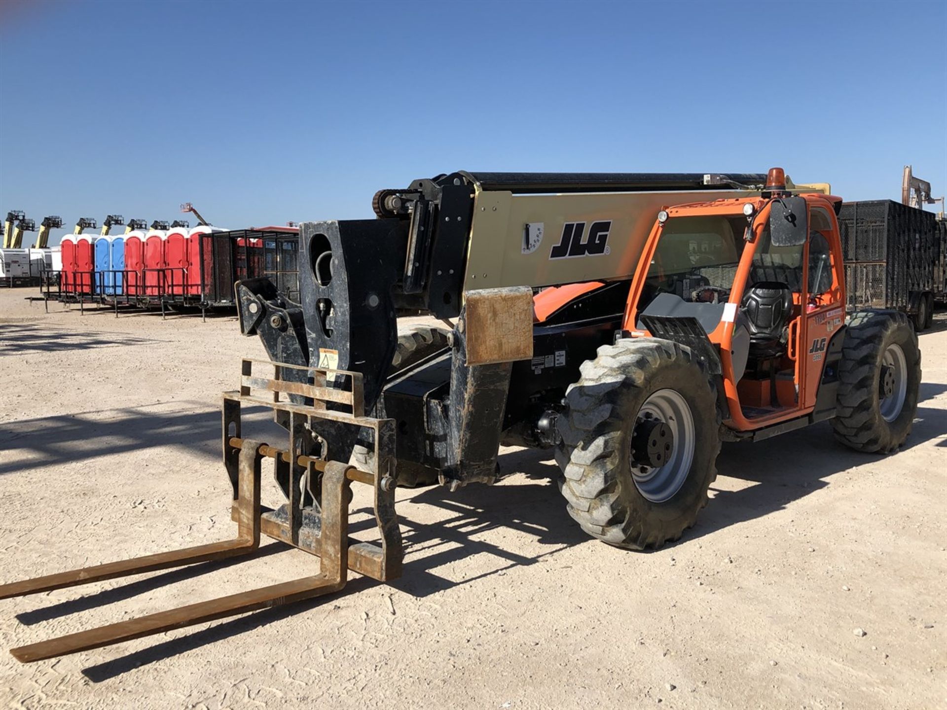 2018 JLG 1055 Telehandler, s/n 160083973, 10,000 Lb. Maximum Lift Capacity, 55' Maximum Lift Height,