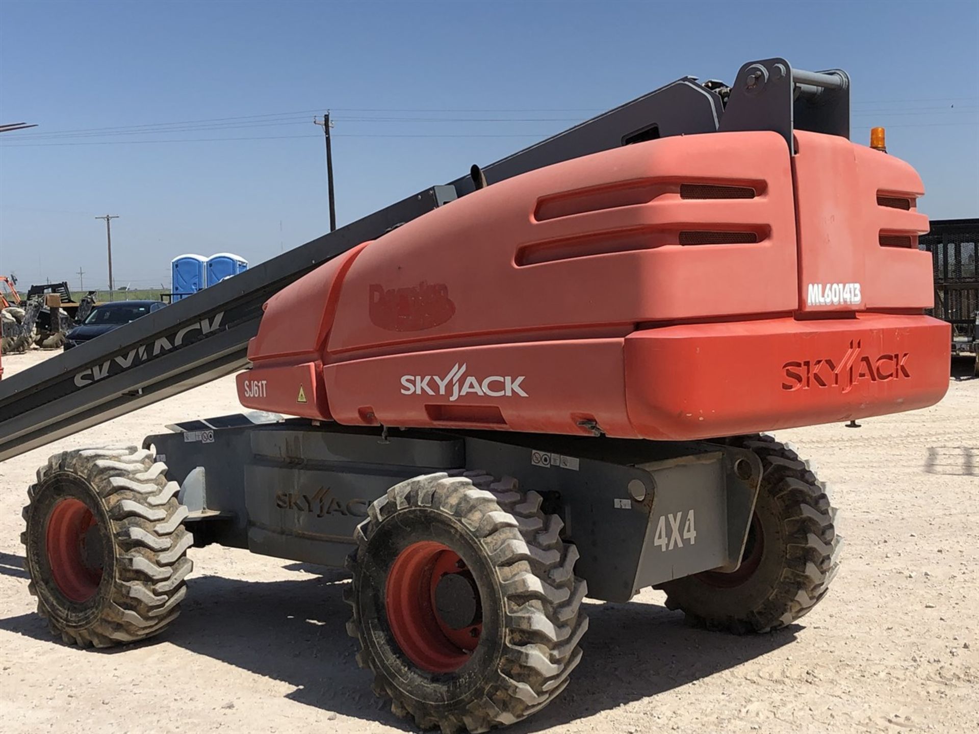 2014 SKYJACK SJ61T Telescoping Boom Lift, s/n 97001162 , 67'3" Max Work Height, 61'3" Max Platform - Image 10 of 17