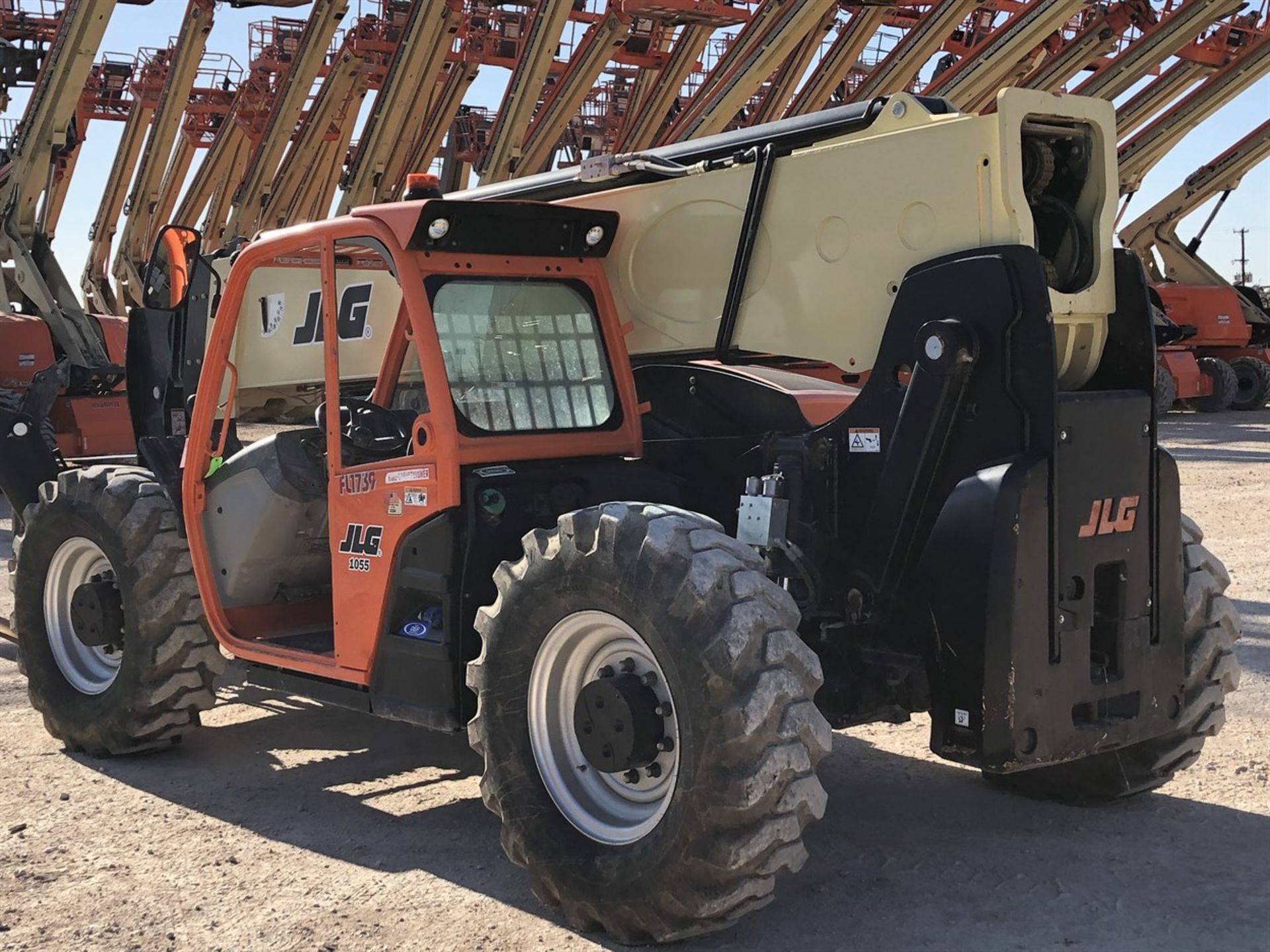 2018 JLG 1055 Telehandler, s/n 160085296, 10,000 Lb. Maximum Lift Capacity, 55' Maximum Lift Height, - Image 9 of 16