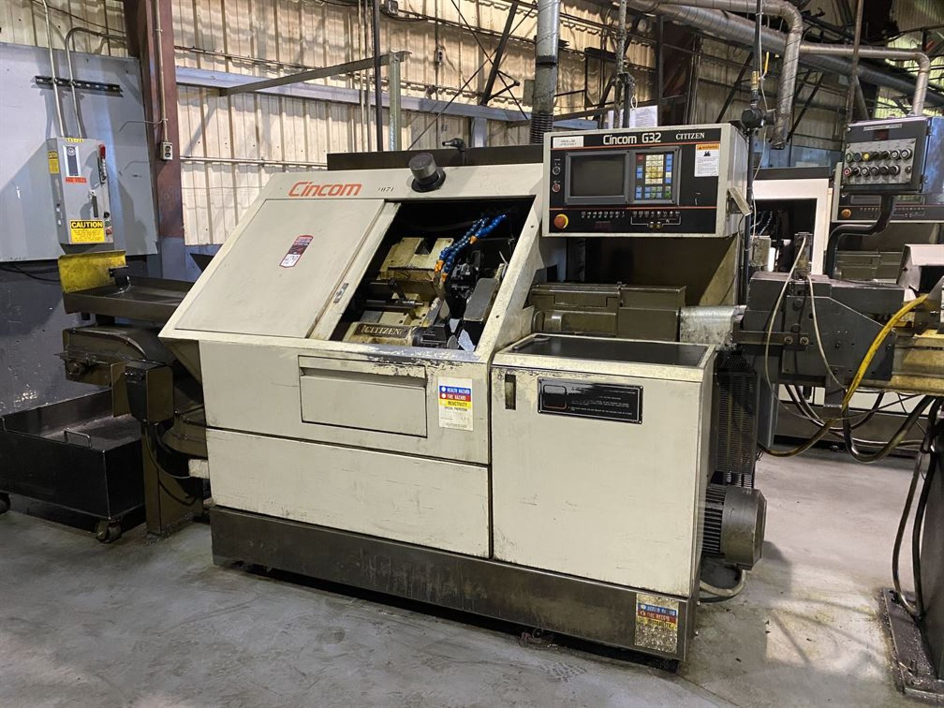 CITIZEN CINCOM G32 Swiss Screw Machine, s/n 2415