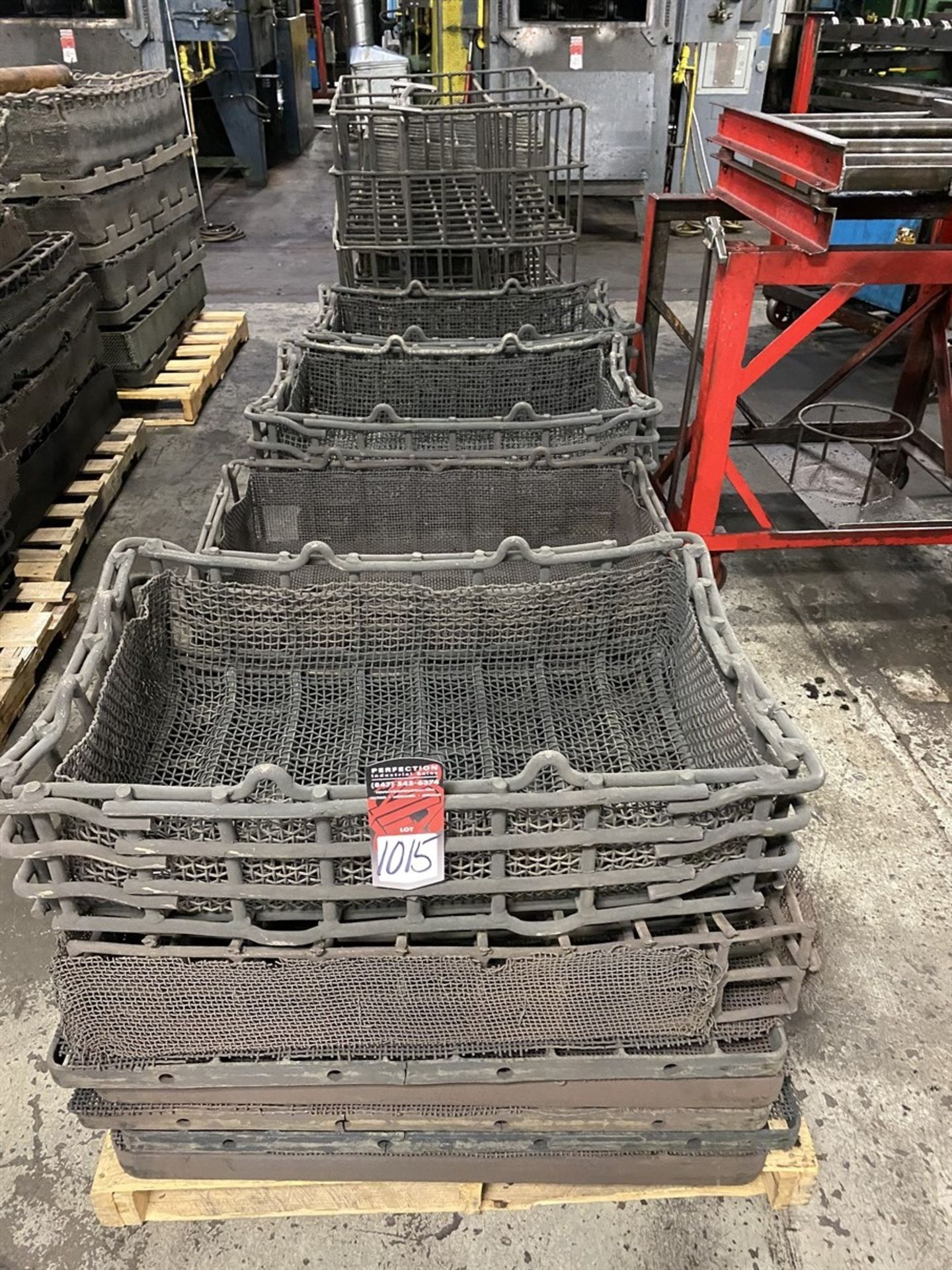 Lot of Assorted Furnace Baskets - Image 2 of 3
