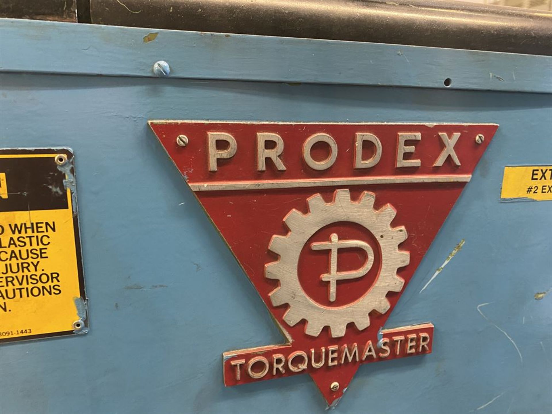 PRODEX TM35 TORQUEMASTER 3.5” 24:1 Extruder, s/n25.5-309888 - Image 7 of 9