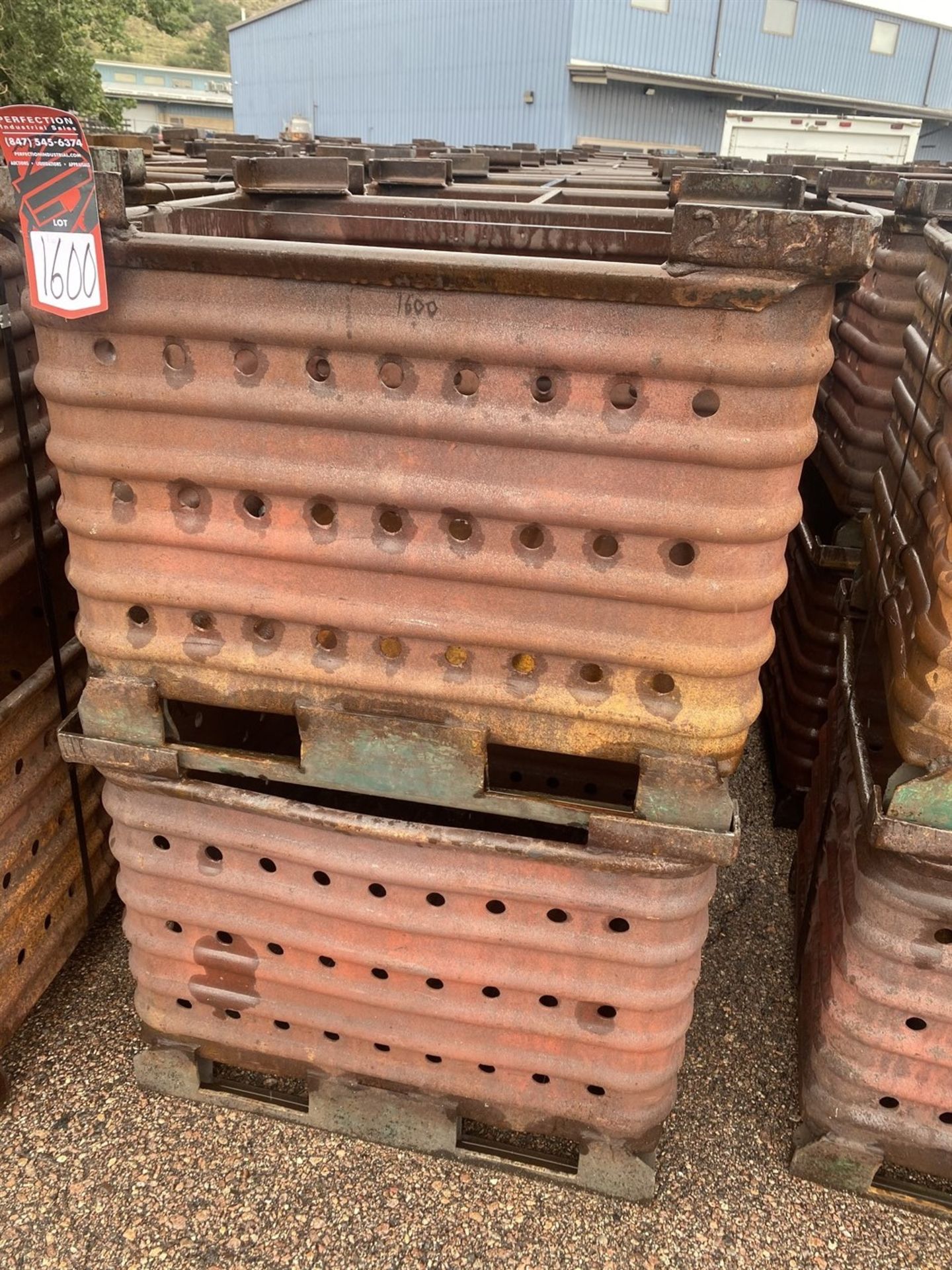 Lot of (24) Steel Tubs, 34" x 26" x 20"H - Image 2 of 2