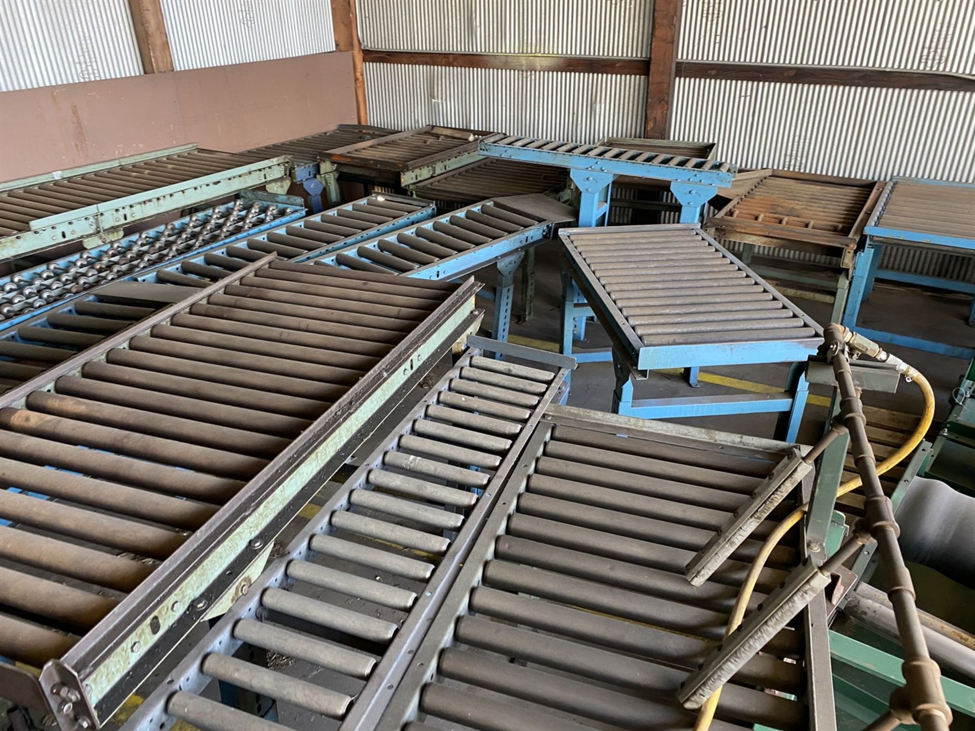Large Lot of Assorted Roller Conveyor - Image 6 of 6