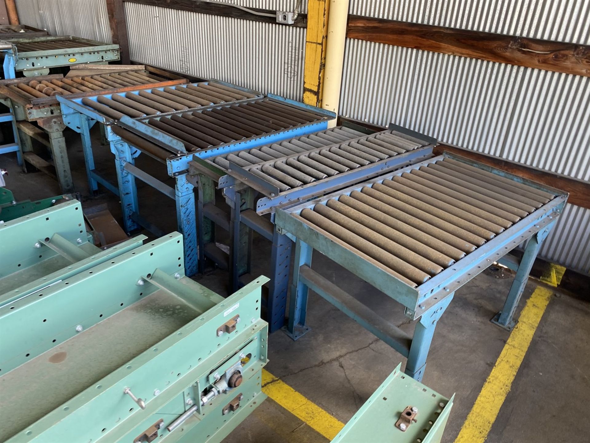 Large Lot of Assorted Roller Conveyor - Image 3 of 6
