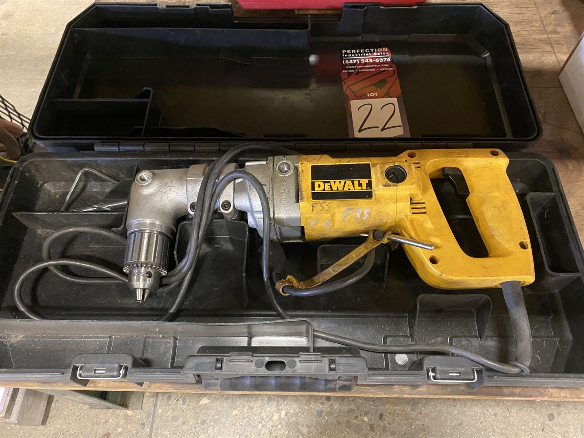 DEWALT DW120 1/2" Right Angle Drill