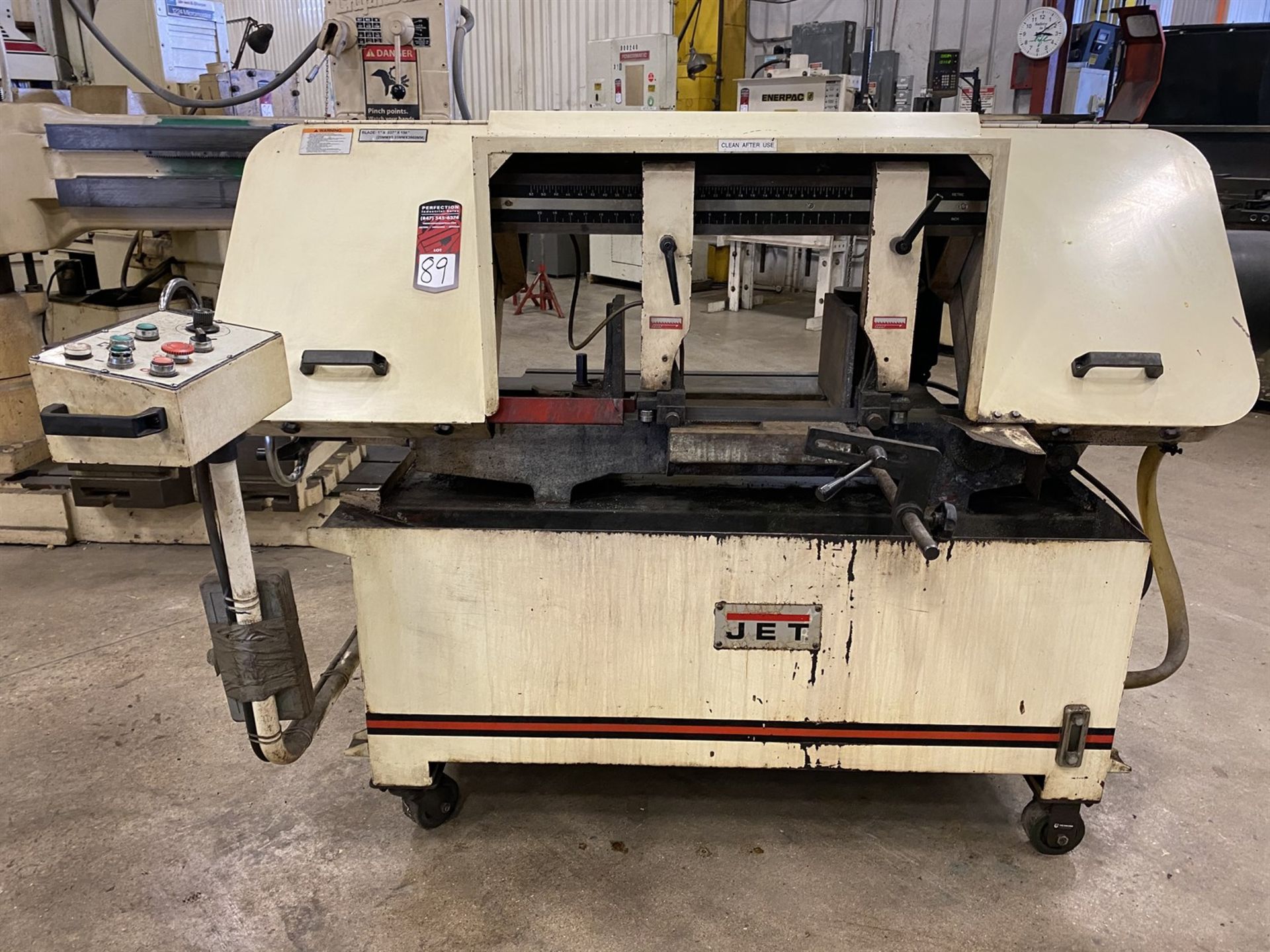 JET J-7060 20" Semi-Automatic Horizontal Bandsaw, s/n 0903002