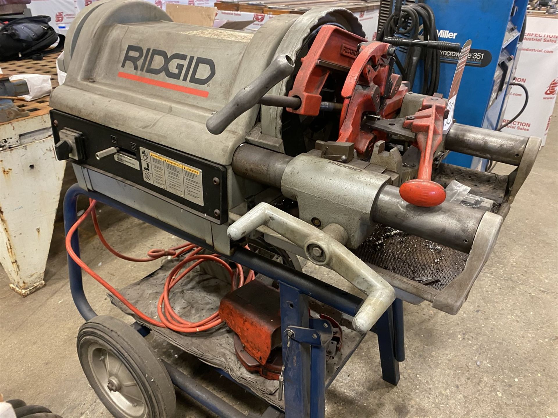 RIDGID 1224 Pipe Threader, s/n EB19810 - Image 2 of 5