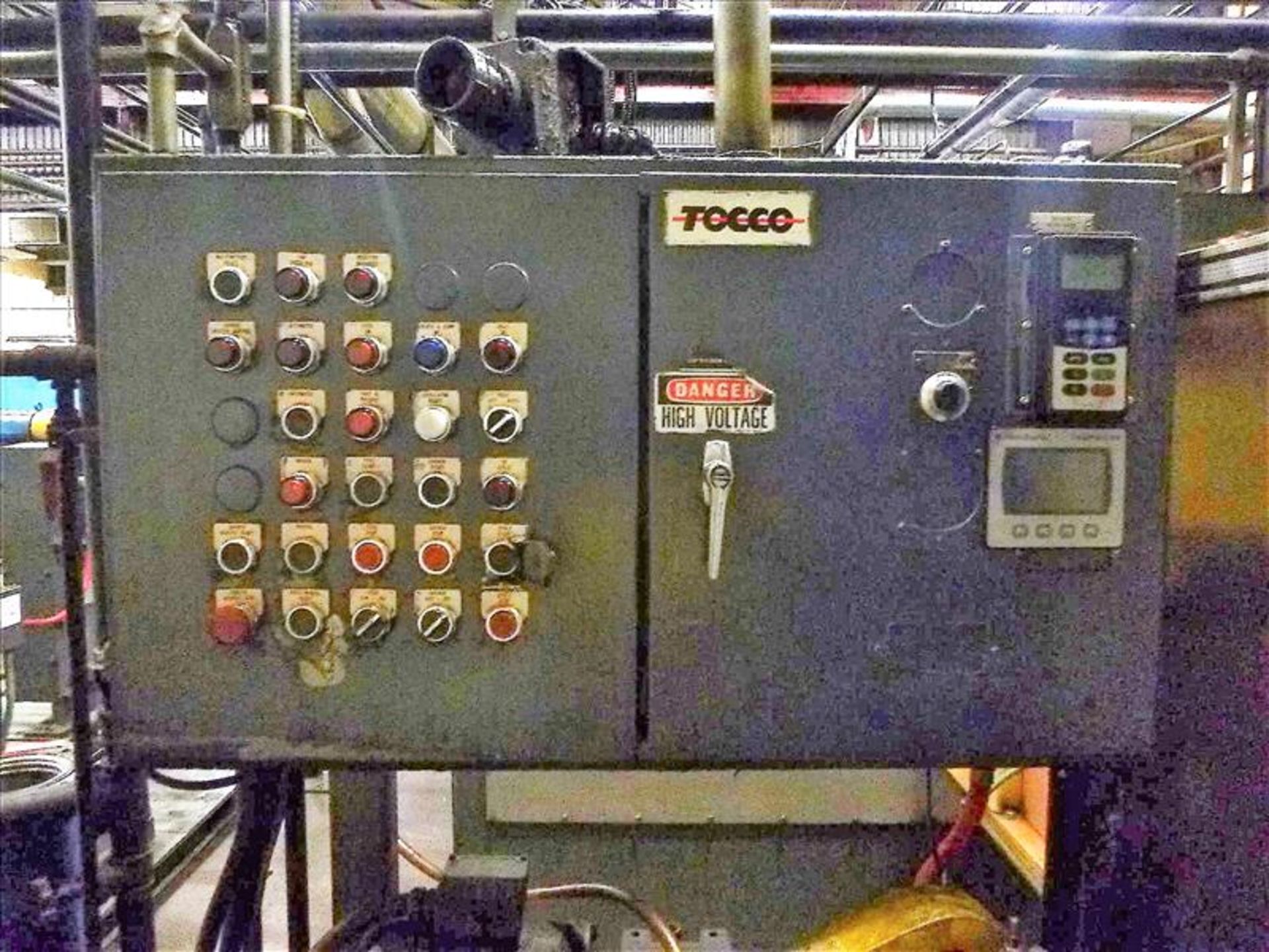 TOCCO Hardener Unit w/ TOCCOTRON 5EA 150 kw RF Generator, s/n 12-8313-16 c/w Distilled Water, - Image 3 of 23