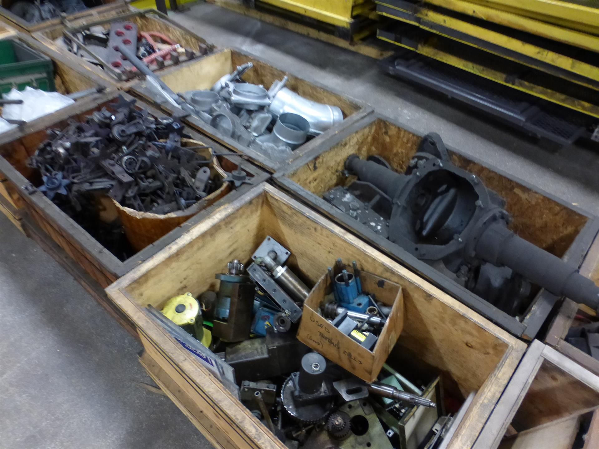 (18 Crates) Misc. Spare Parts/Scrap - Image 4 of 5