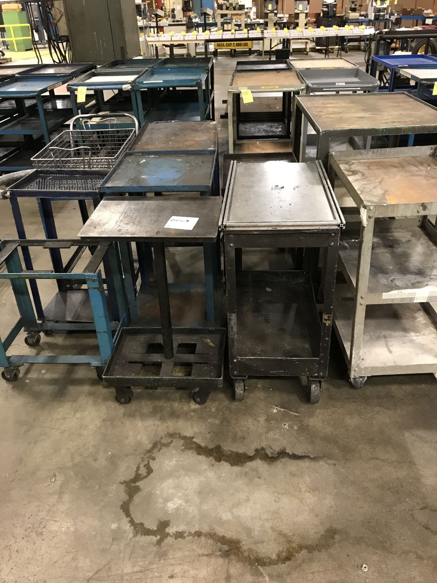 (10) METAL CARTS