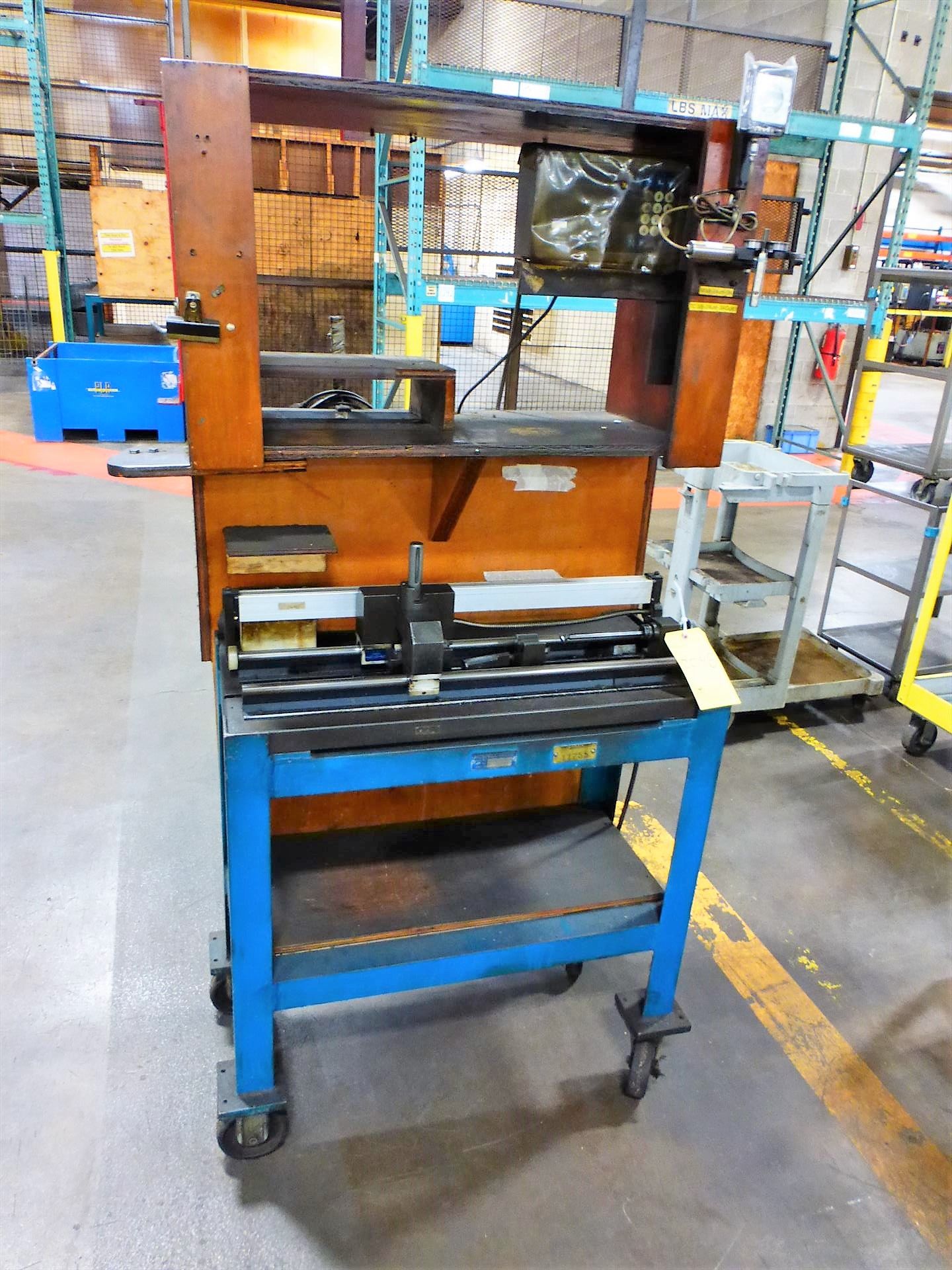 GAGE CART C/W MITUTOYO KL COUNTER