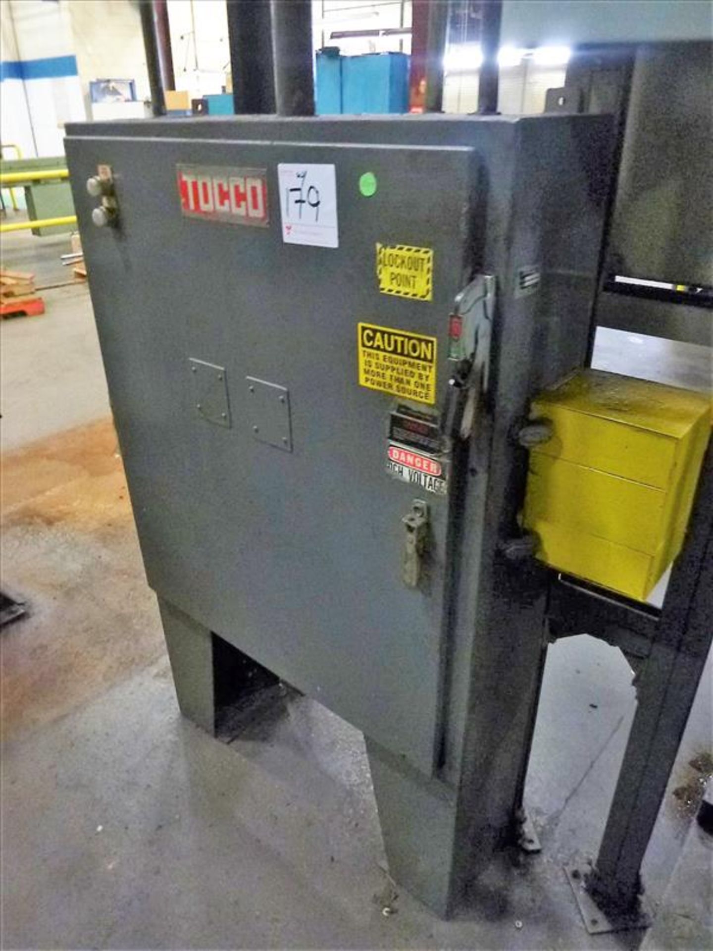 TOCCO Hardener Unit w/ TOCCOTRON 5EA 150 kw RF Generator, s/n 12-2042-11B c/w Distilled Water, TOCCO - Image 15 of 20