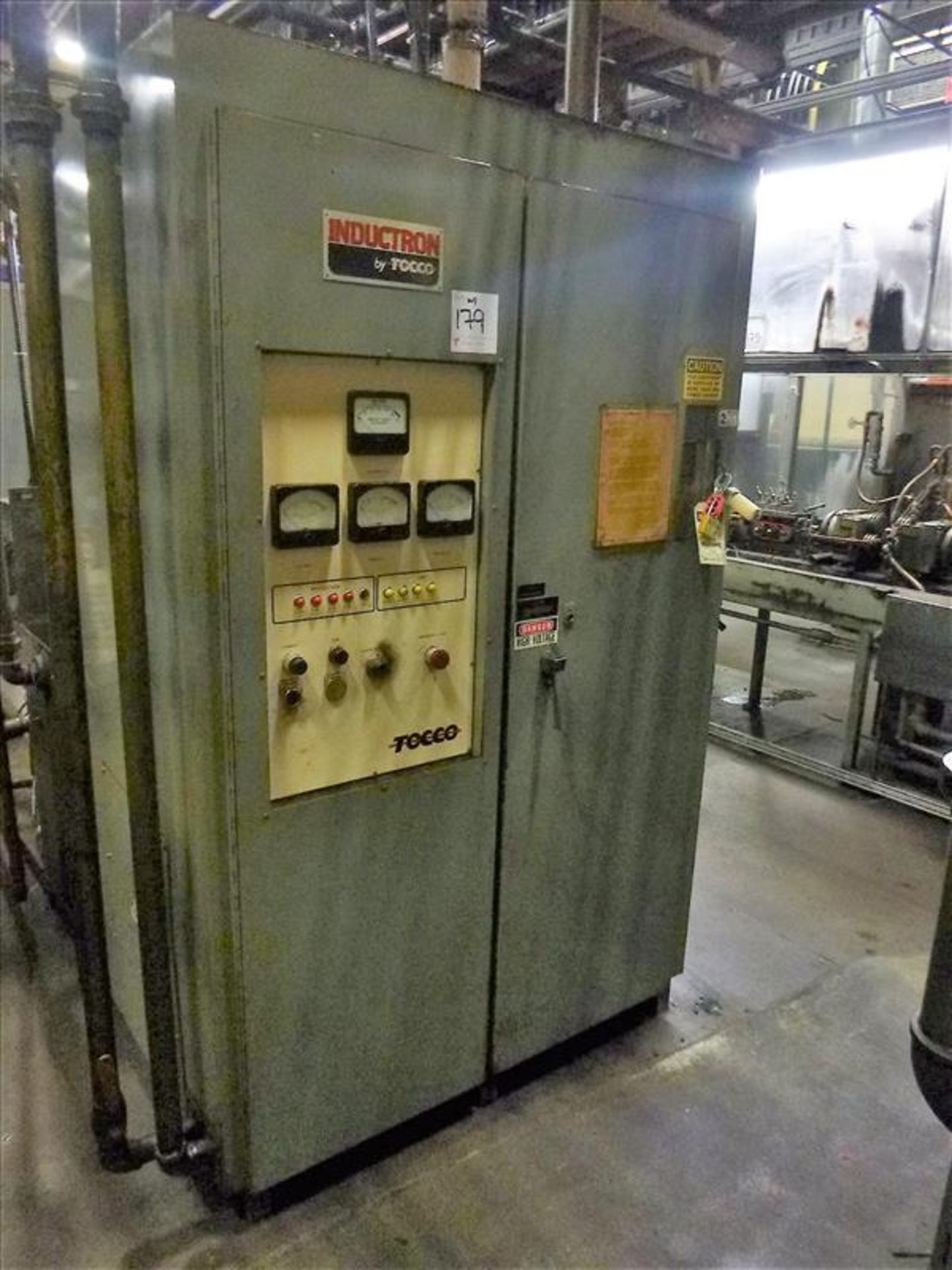 TOCCO Hardener Unit w/ TOCCOTRON 5EA 150 kw RF Generator, s/n 12-2042-11B c/w Distilled Water, TOCCO - Image 12 of 20