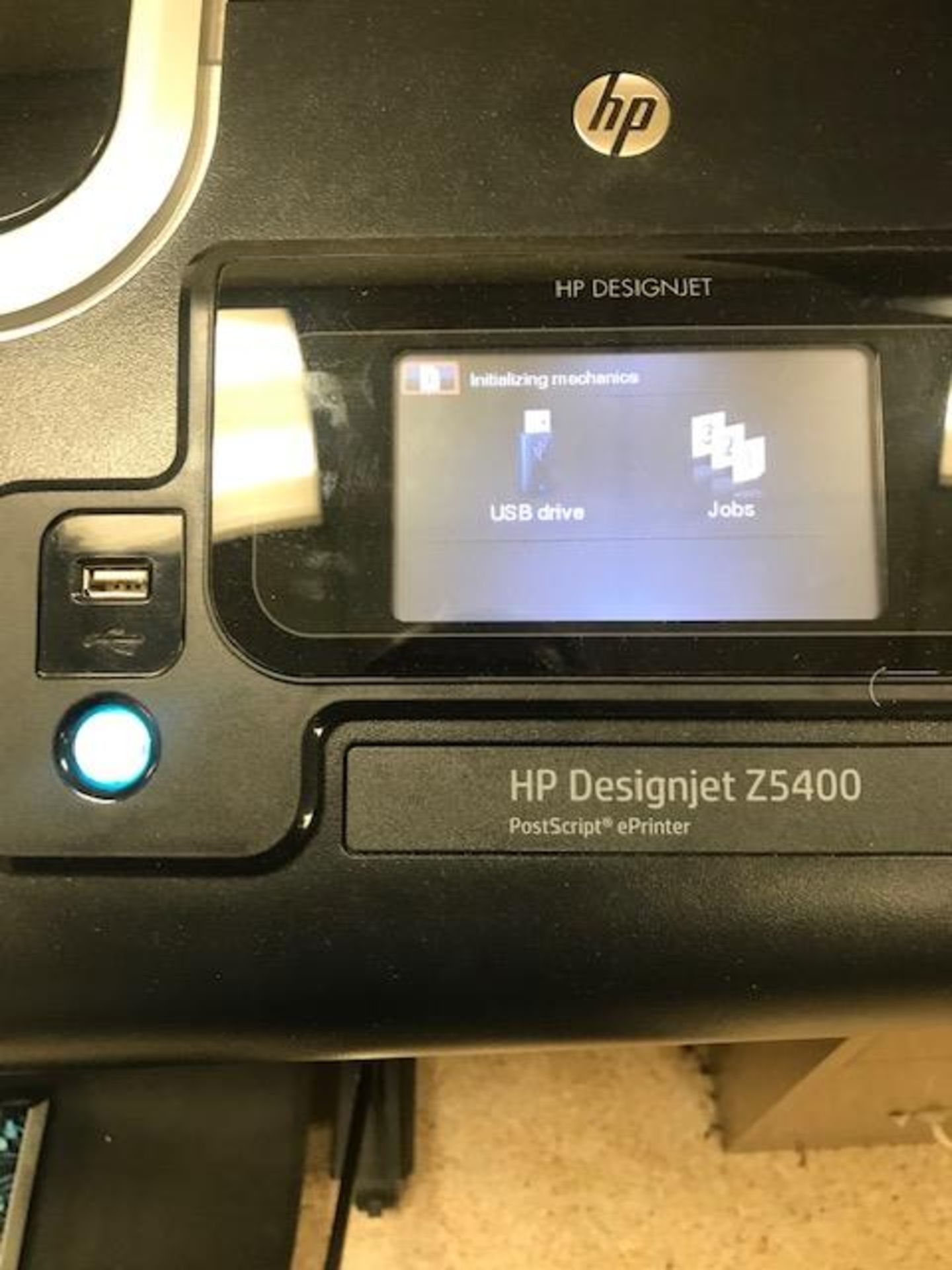 HP DesignJet Z5400 42" Plotter, s/n CN4AE6H03N - Image 2 of 3