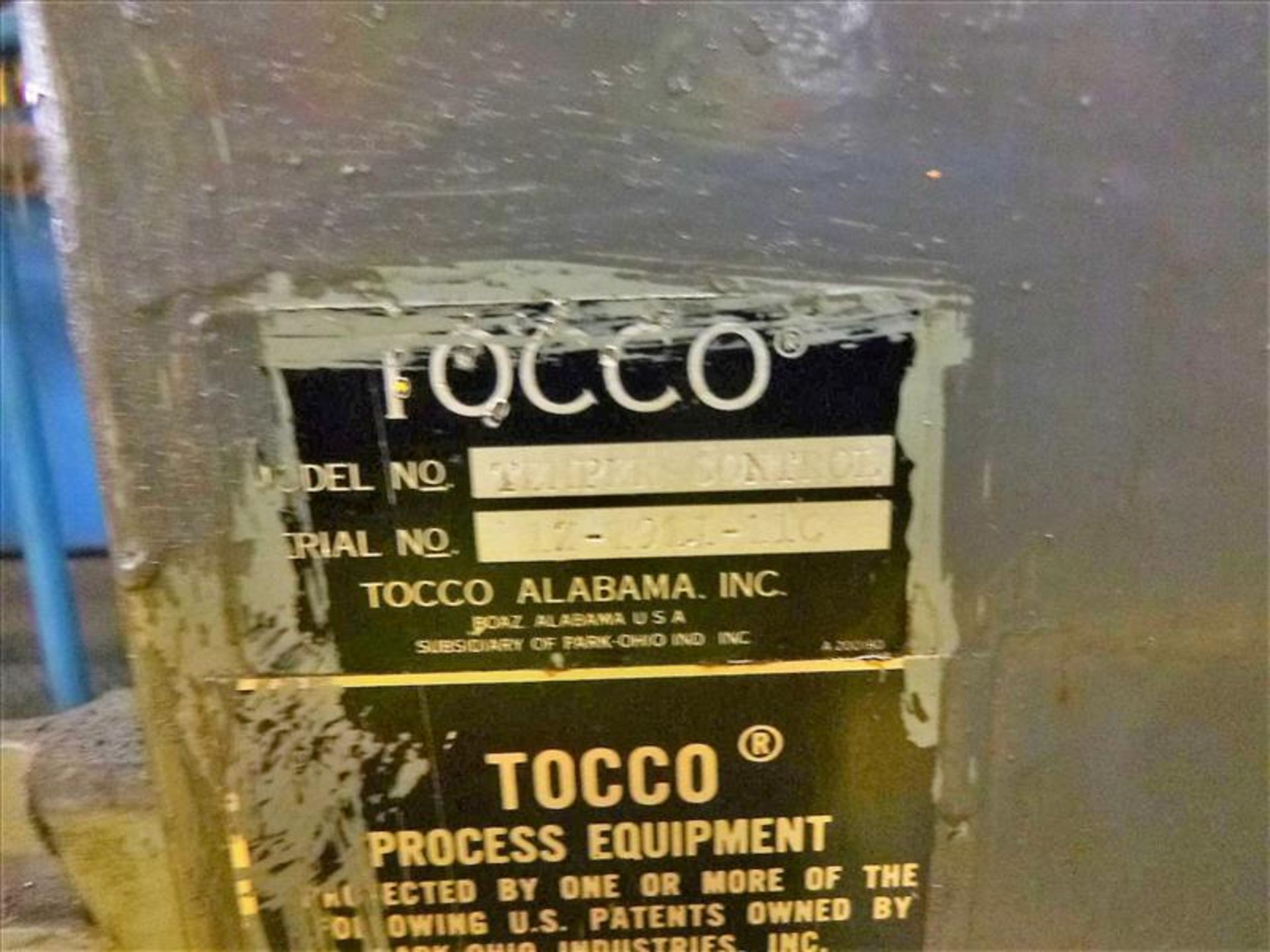 TOCCO Hardener Unit w/ TOCCOTRON 5EA 150 kw RF Generator, s/n 12-2042-11A c/w Distilled Water, TOCCO - Image 15 of 19