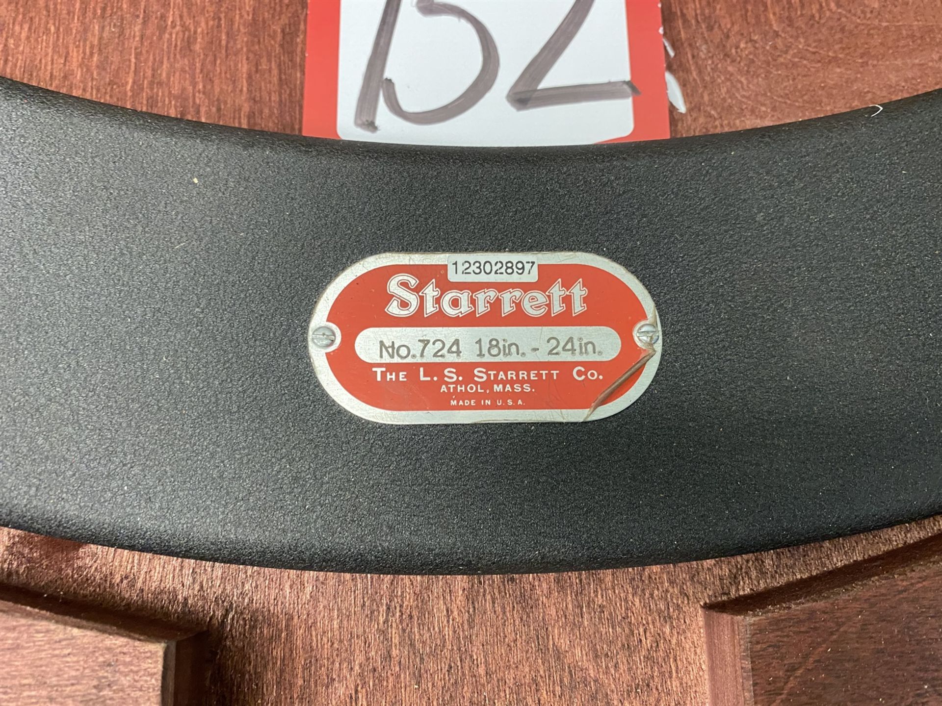 STARRETT No. 724 18-24" Outside Micrometer - Image 3 of 3