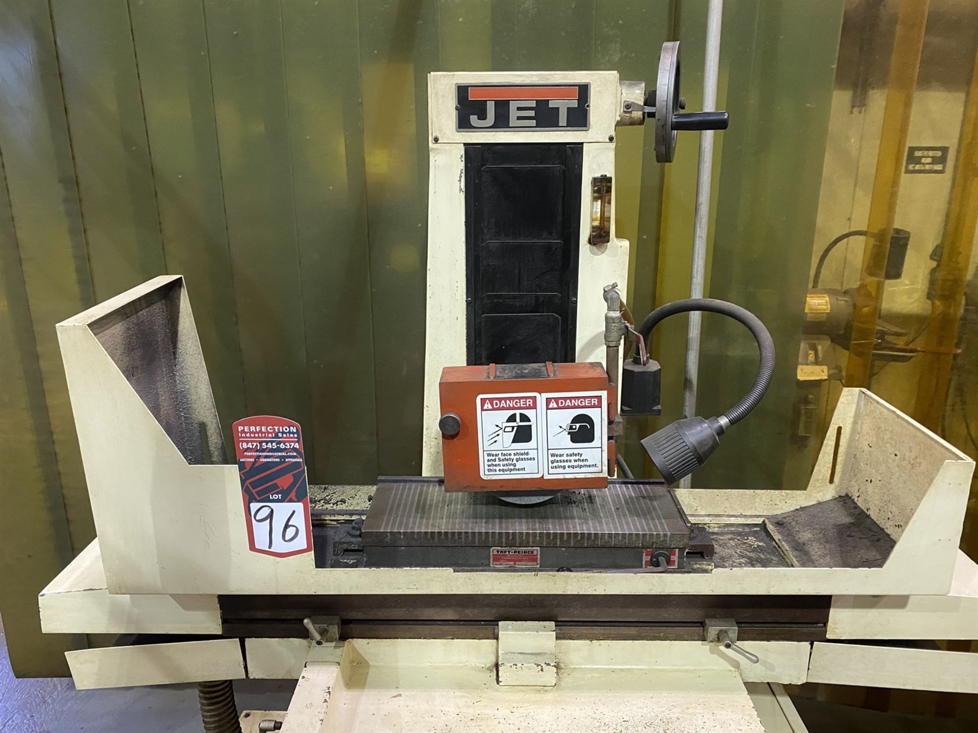 JET JPSG-618M Manual Surface Grinder, s/n 9070019, 6” x 18” Table, 9” x 7” Grinding Capacity, 20” - Image 3 of 6