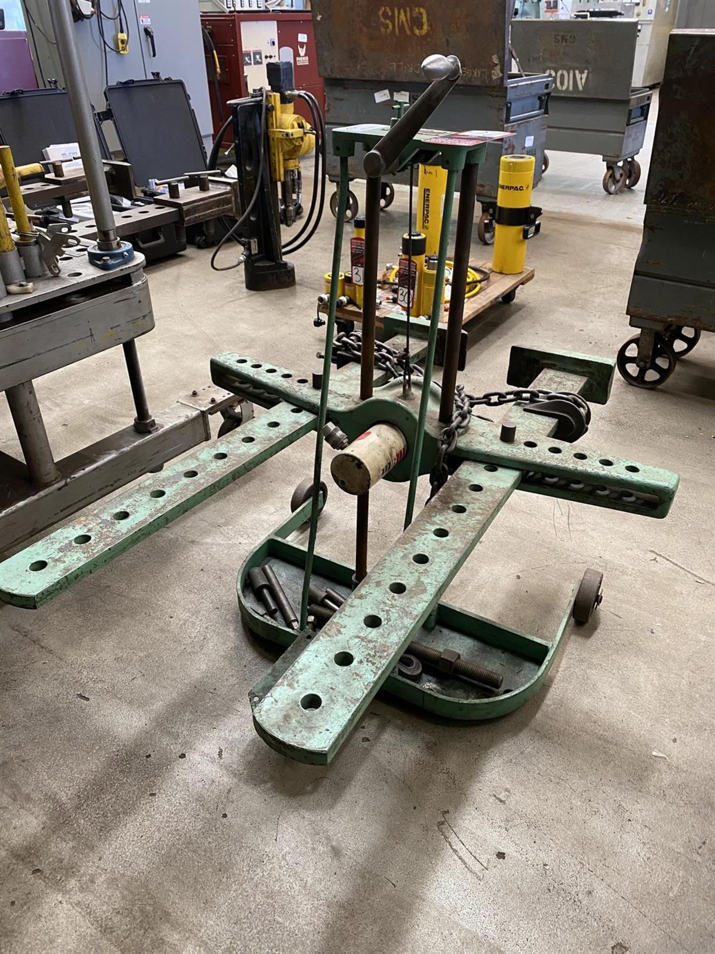 INDUSTRIAL ENGINEERING 20 Ton Puller Press, s/n 5816 - Image 3 of 5