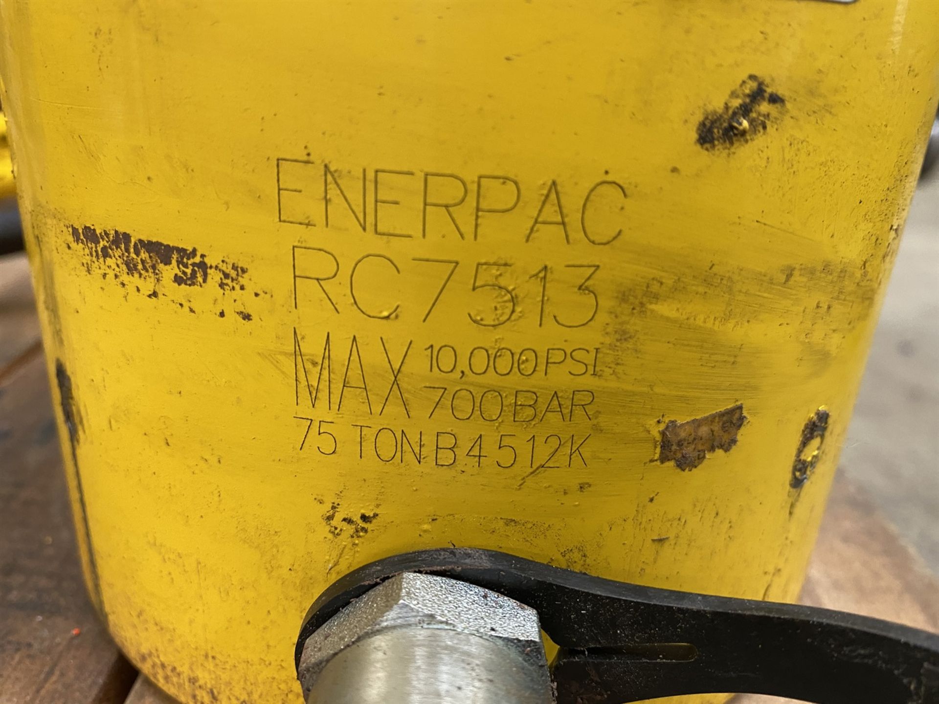 ENERPAC RC-7513 Hydraulic Jack, 75 Ton, 10,000 PSI - Image 3 of 3