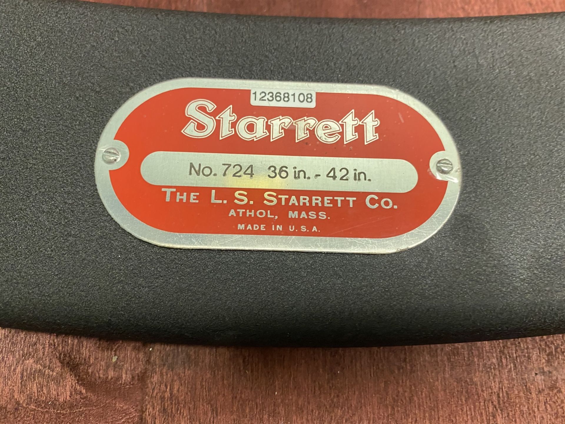 STARRETT No. 724 36-42" Outside Micrometer - Image 3 of 3