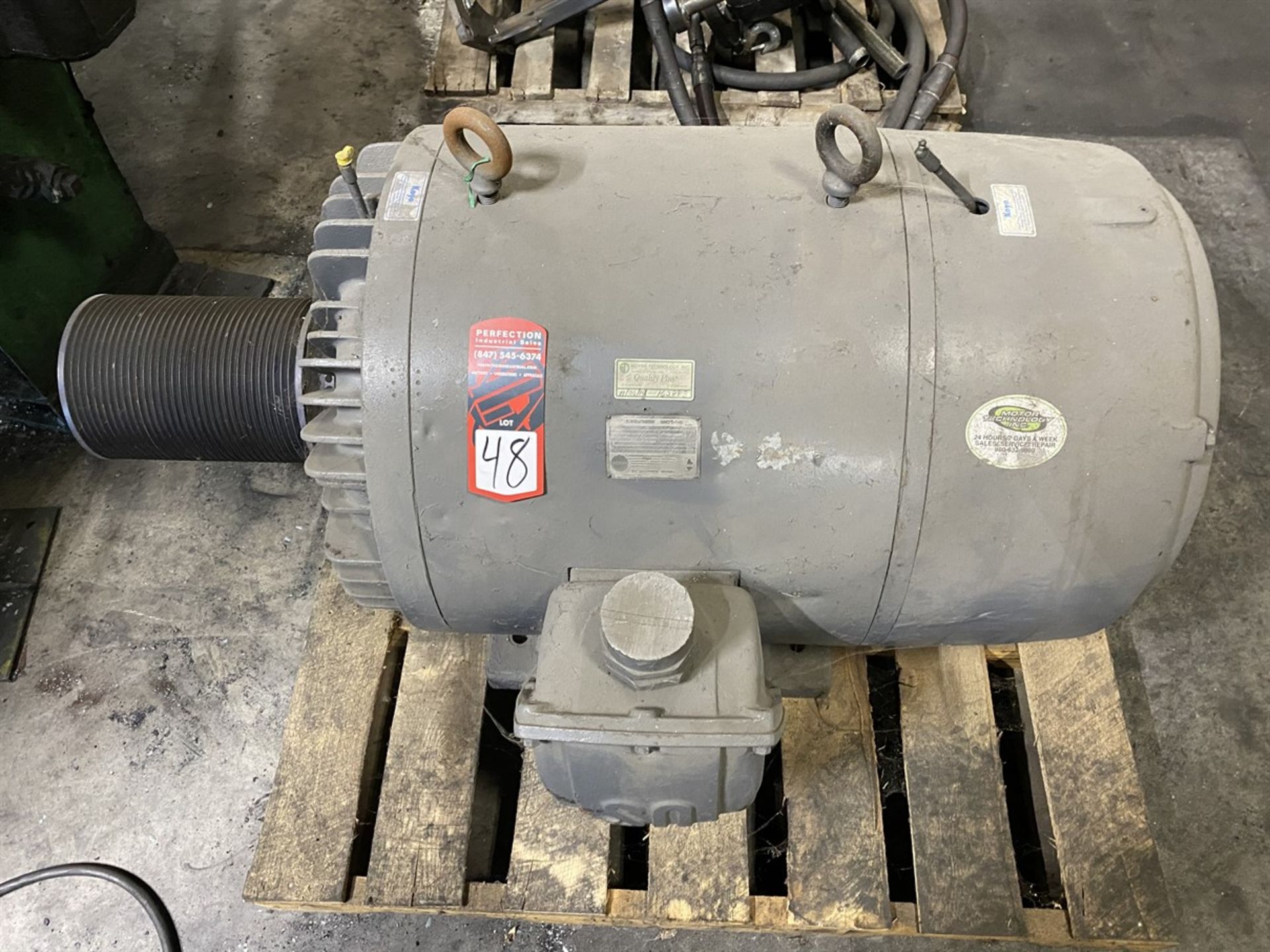 US Electric Motors 75 HP Motor (Spare Motor for lot 47-ERIE 1000 Ton MFP Forging Press) - Image 2 of 3