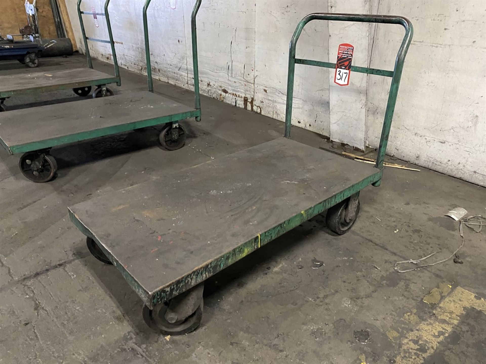 Flatbed Shop Cart, 48" x 24"