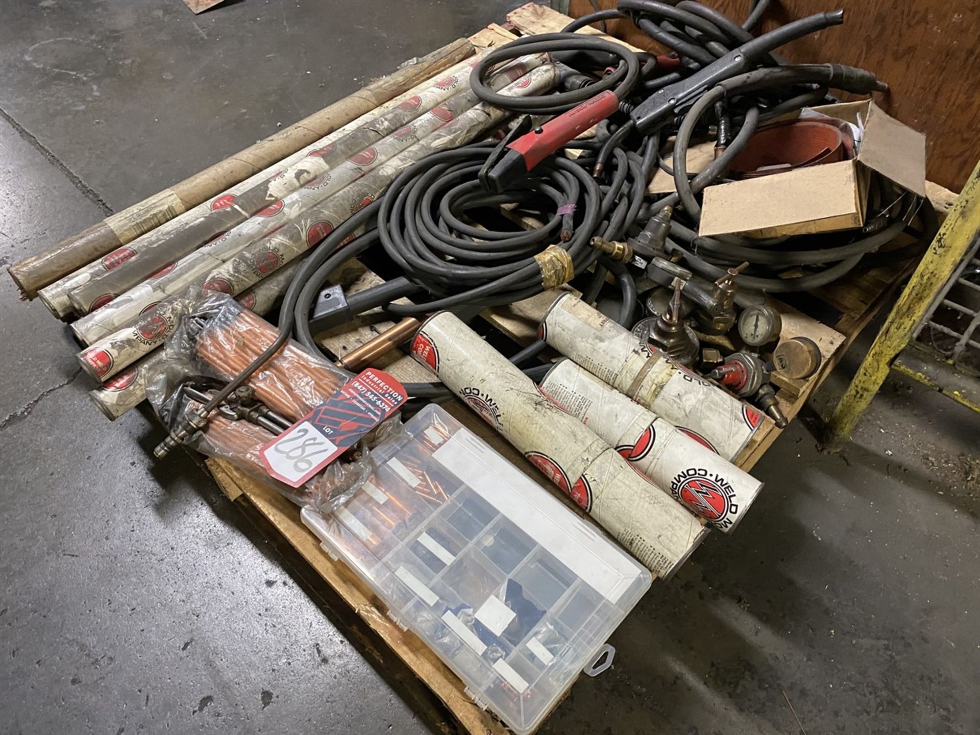 Pallet of Welding Rod, Gages, Guns and Leads - Image 3 of 3