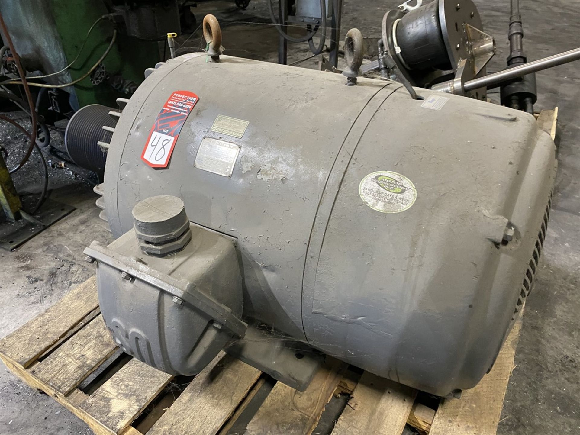 US Electric Motors 75 HP Motor (Spare Motor for lot 47-ERIE 1000 Ton MFP Forging Press) - Image 3 of 3