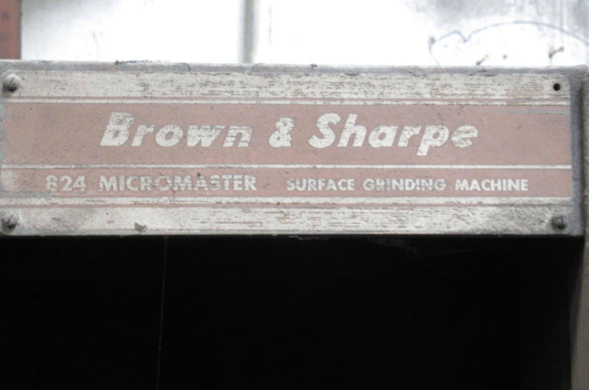 BROWN & SHARPE 824 MICRO MASTER Surface Grinder, w/ Walker Ceramax Mag Chuck, 440/3ph - Image 5 of 7