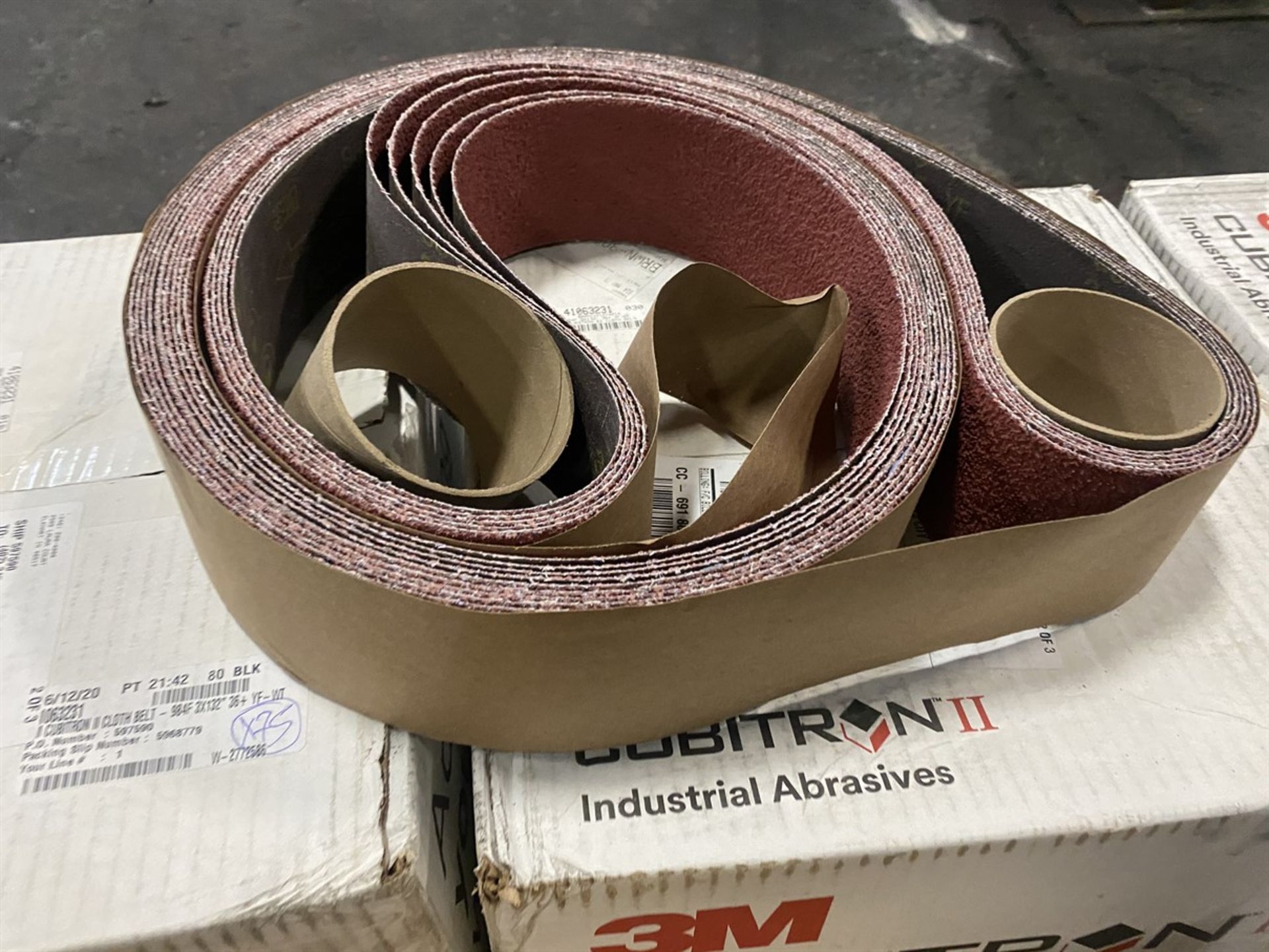Lot of Assorted 3M 3" and 2" Abrasive Belts (New in Box) - Image 4 of 4