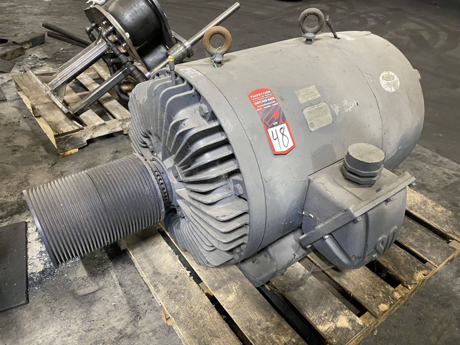 US Electric Motors 75 HP Motor (Spare Motor for lot 47-ERIE 1000 Ton MFP Forging Press)