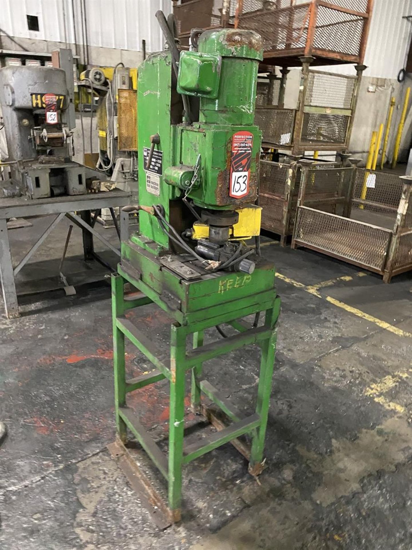 VSI Automation TM10 Hydraulic Press, 5212, 3/4 HP, 1200 RPM