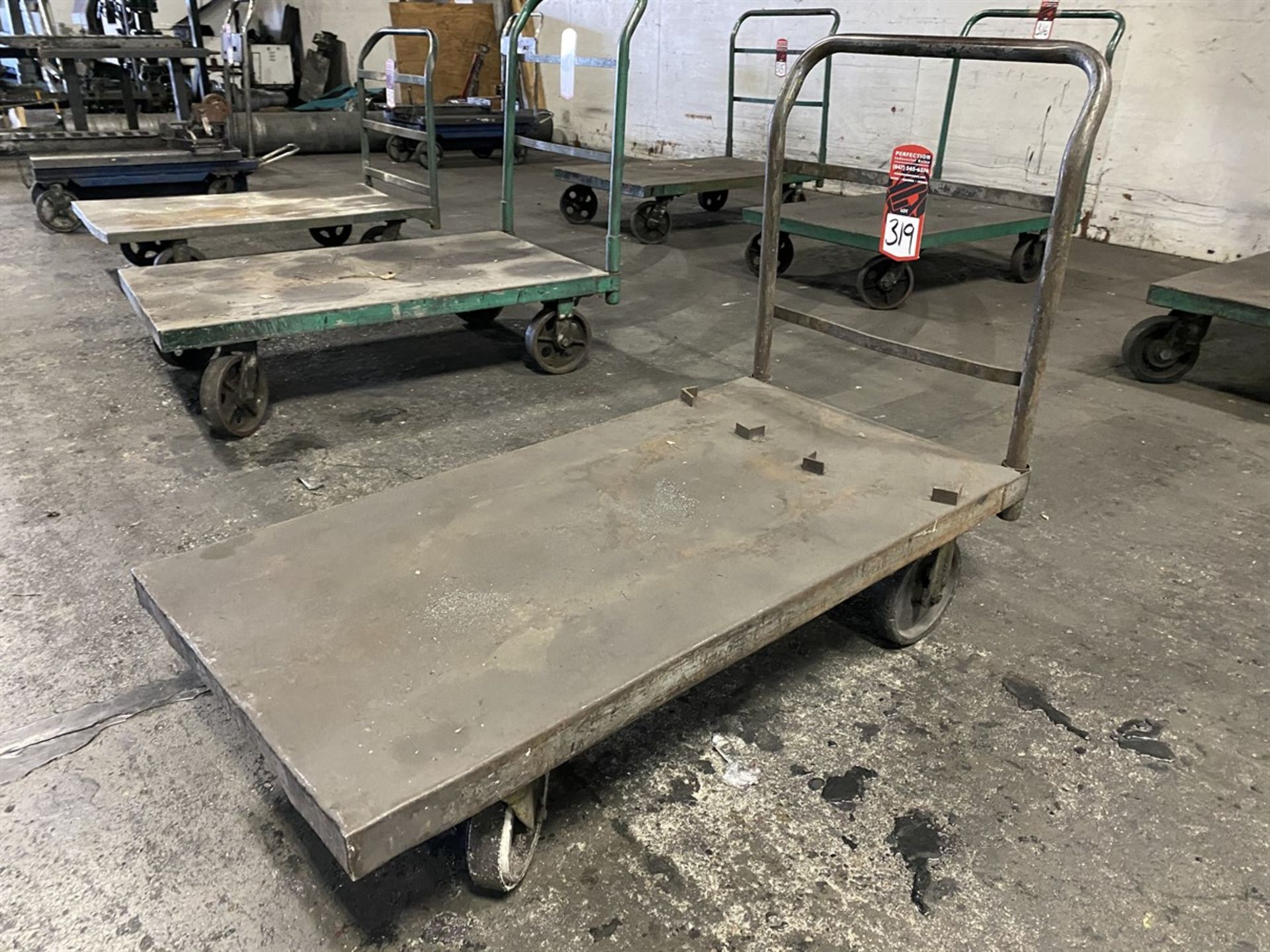 Flatbed Shop Cart, 48" x 24"