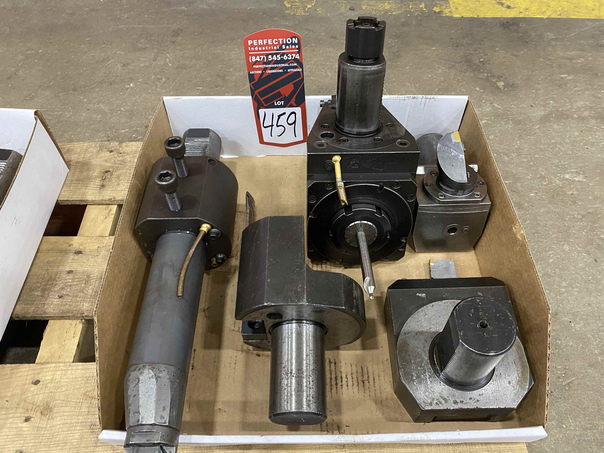 Lot Comprising Live Tooling and Assorted Tooling for lot 105-OKUMA IMPACT LU45-M Turning Center