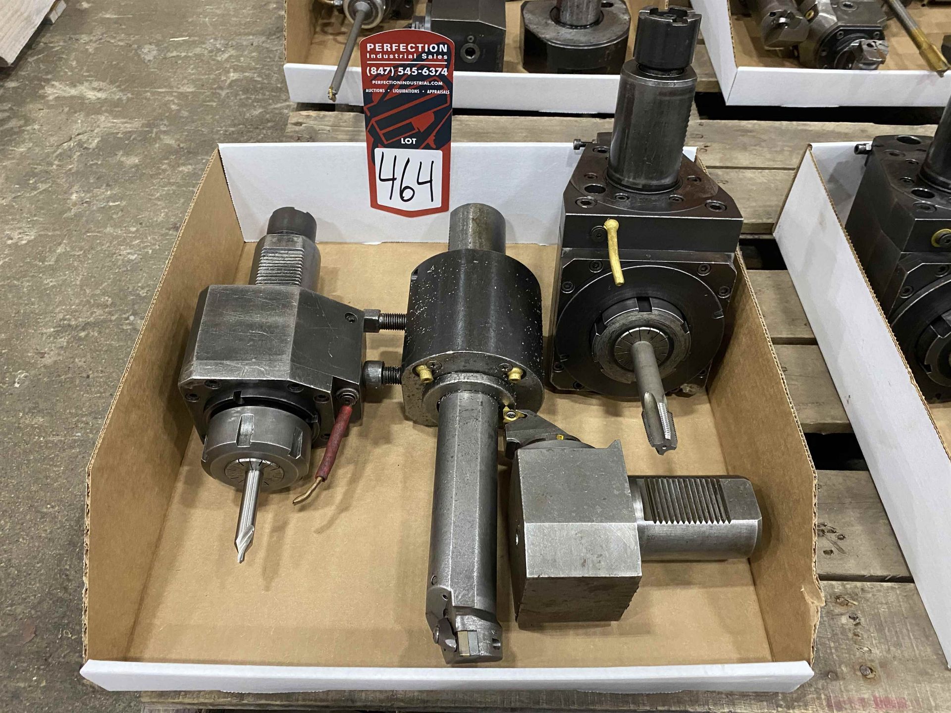 Lot Comprising Live Tooling and Assorted Tooling for lot 105-OKUMA IMPACT LU45-M Turning Center