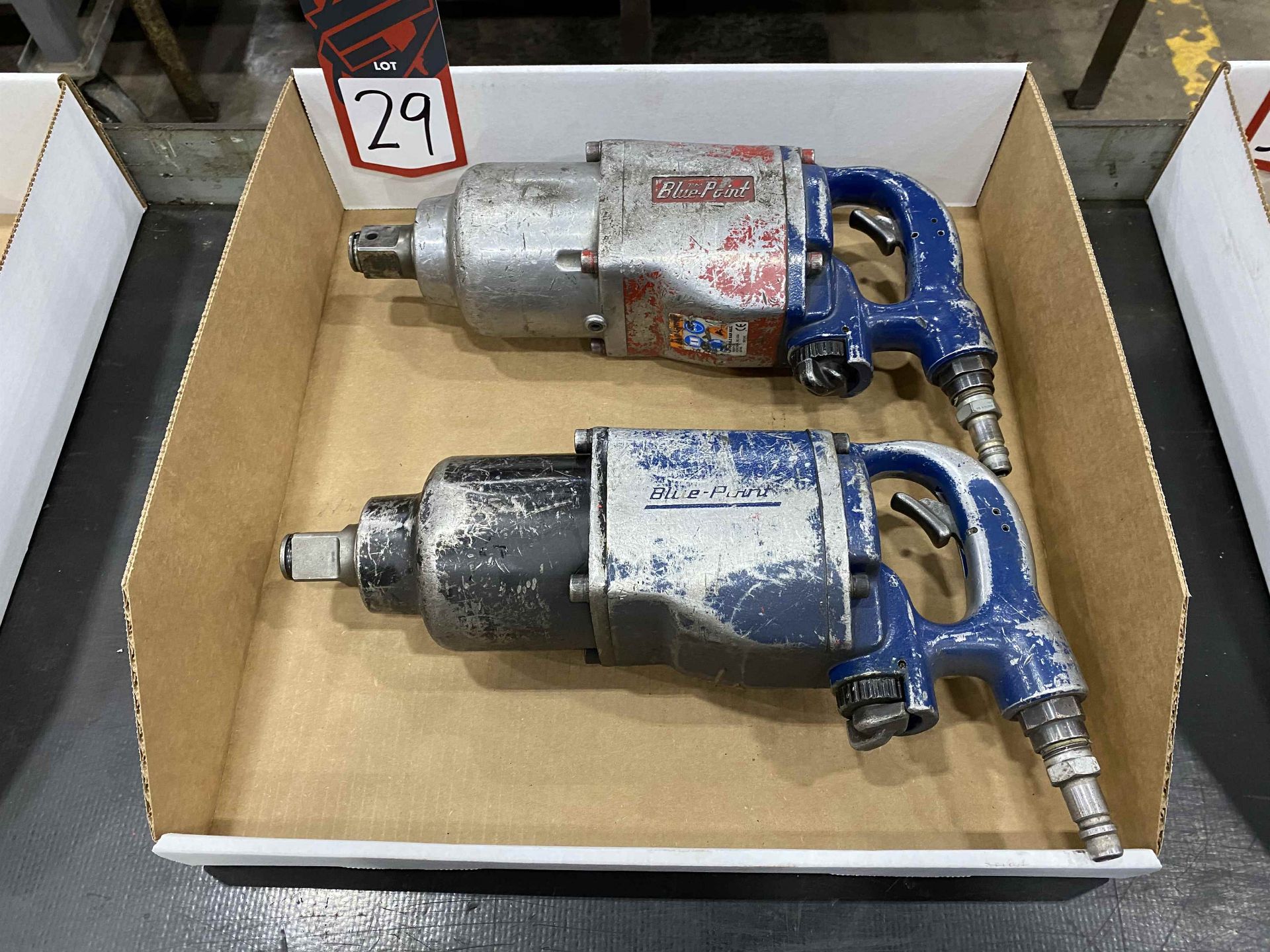 Lot Comprising (2) BLUE POINT 3/4" Pneumatic Impact Guns