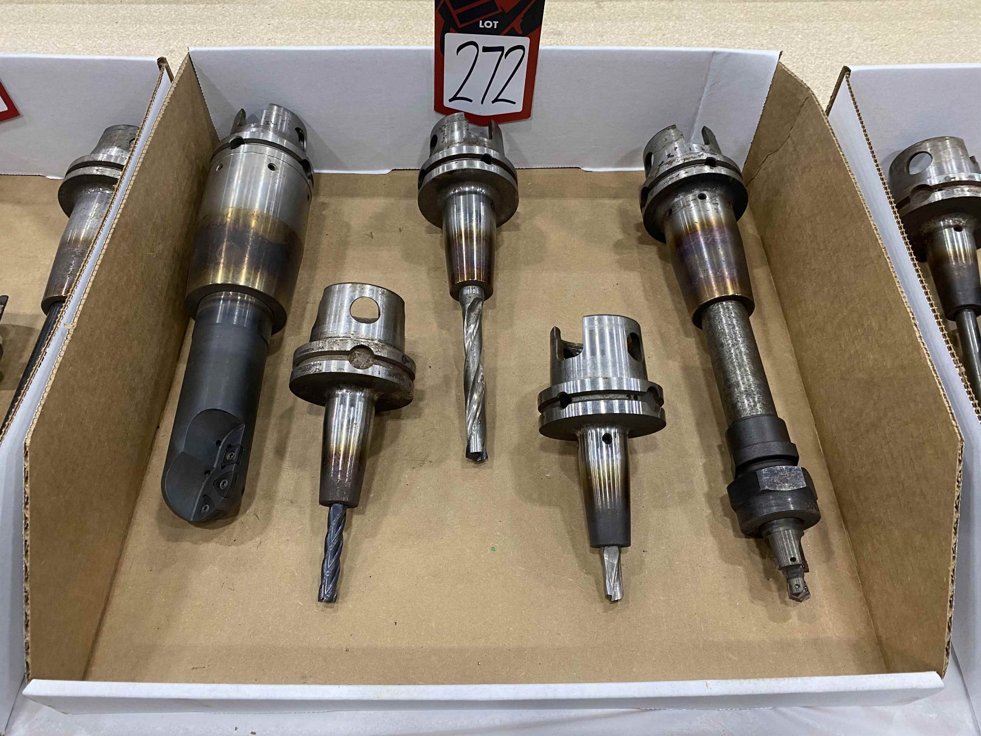 Lot of (5) KM 80 Tool Holders