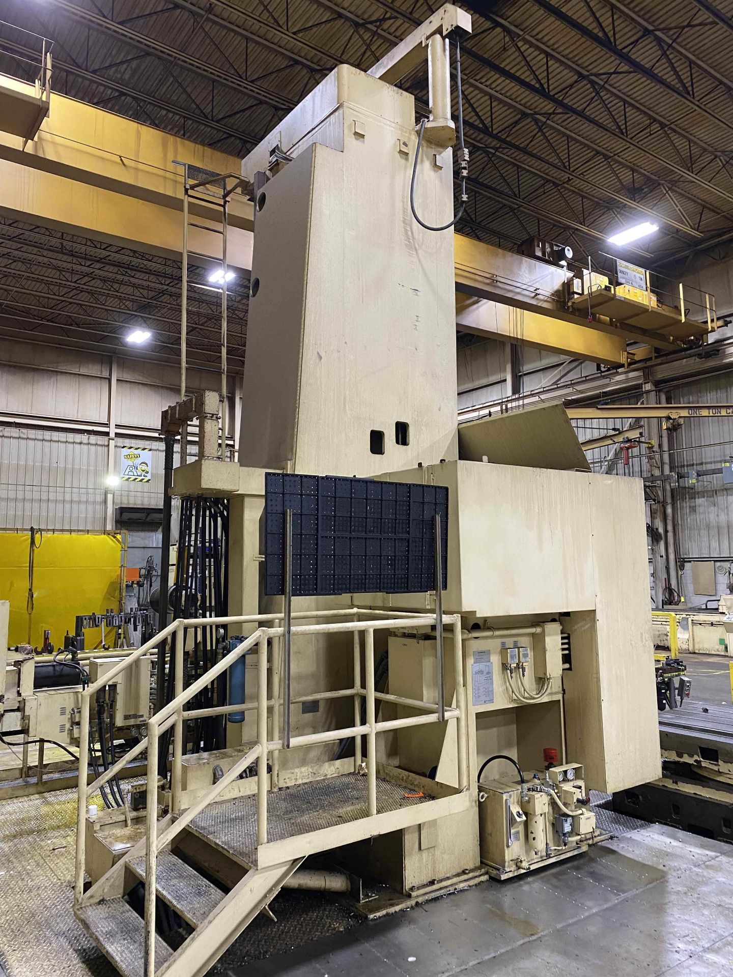 6" GIDDINGS & LEWIS H600-FX CNC Floor Type Horizontal Boring Mill, s/n 465-13-91, w/ G&L 8000M CNC - Image 5 of 11