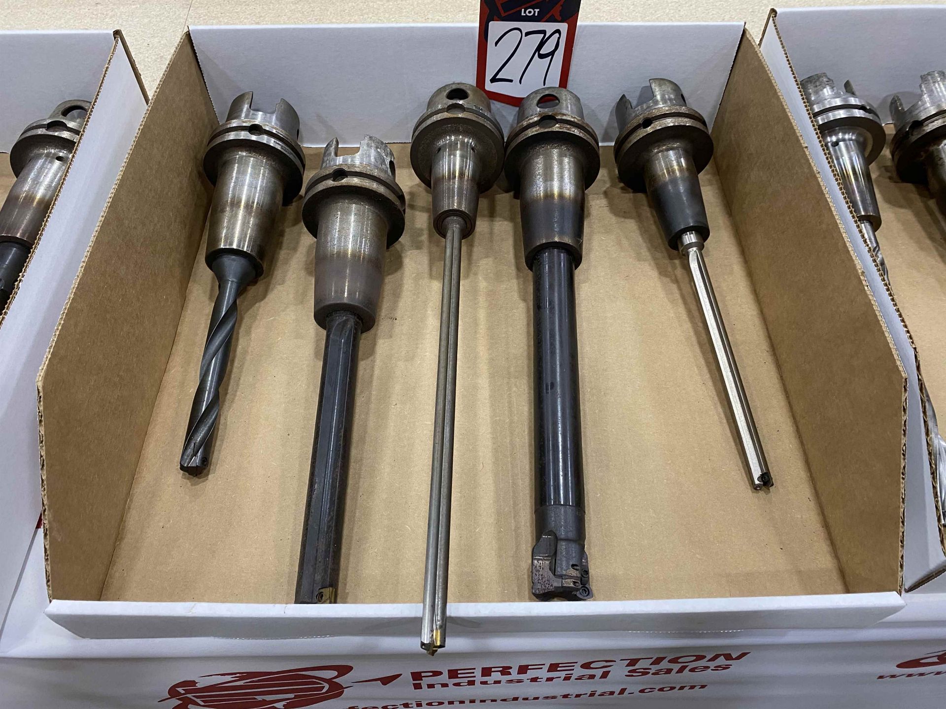 Lot of (5) KM 80 Tool Holders