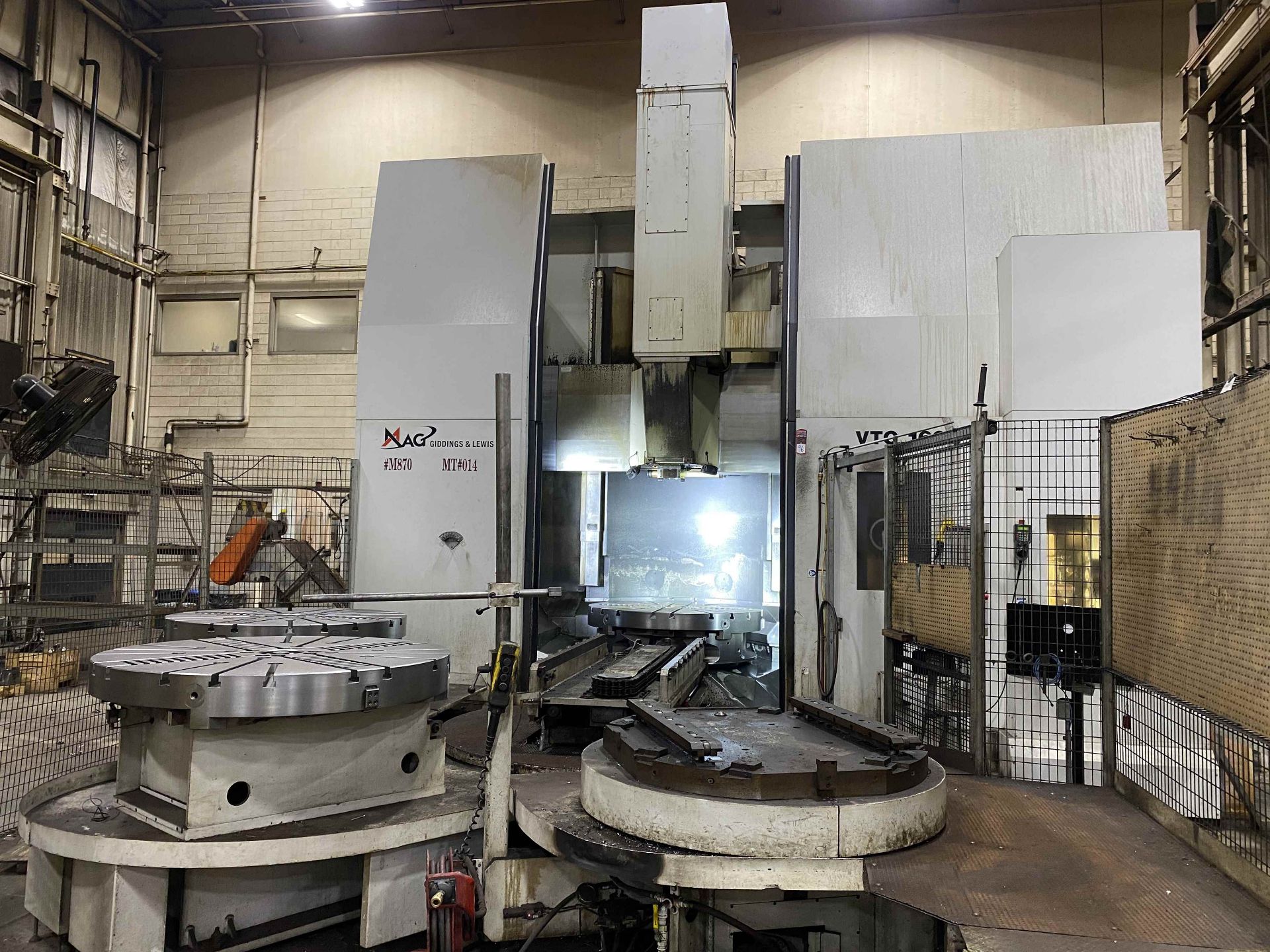 2009 GIDDINGS & LEWIS MAG VTC-1600 CNC Vertical Turning / Milling Center, s/n 524-0093, w/ SIEMENS - Image 2 of 17