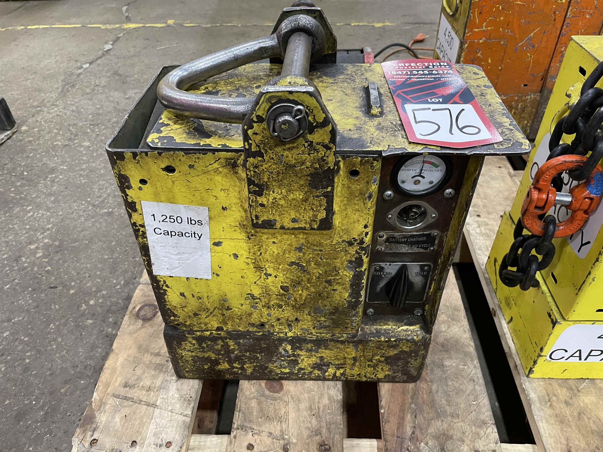 Unknown Make 1250 Lb. Lifting Magnet