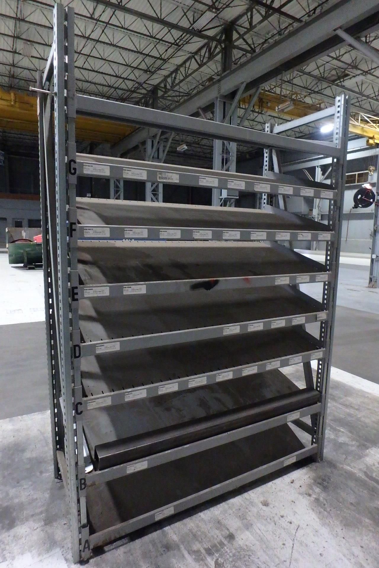 Lot Comprising (3) Sections of 84" x 24-1/2" x 48" FASTENAL Parts Bin Shelves; (1) Sections of 78" x - Image 2 of 2