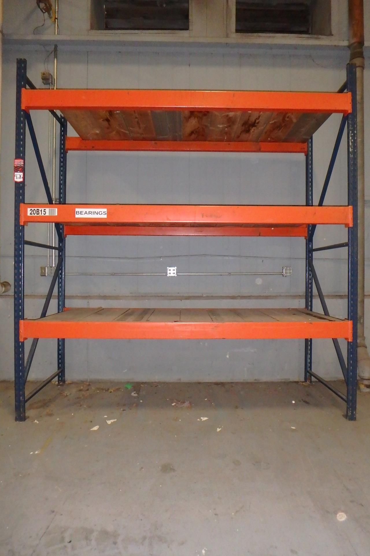 Lot Comprising (1) Section of Pallet Racking Consisting of: (2) 10' x 42" Uprights, (6) 9-1/2' Cross - Image 3 of 3