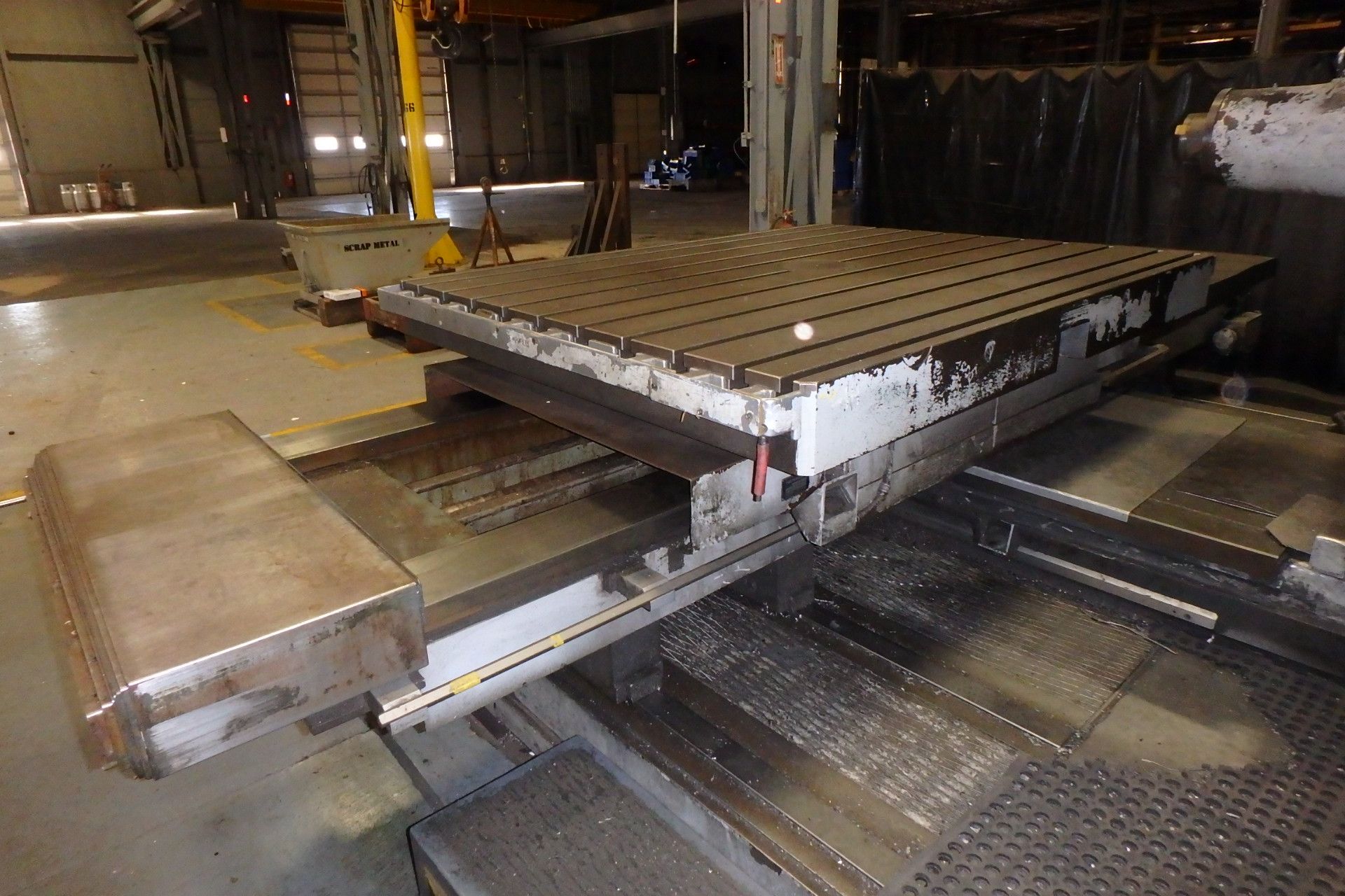 5" SACEM MST 130 Horizontal Table Type Boring Mill, s/n 1141, w/ 78.75" x 63" Built-In Rotary Table, - Image 7 of 8