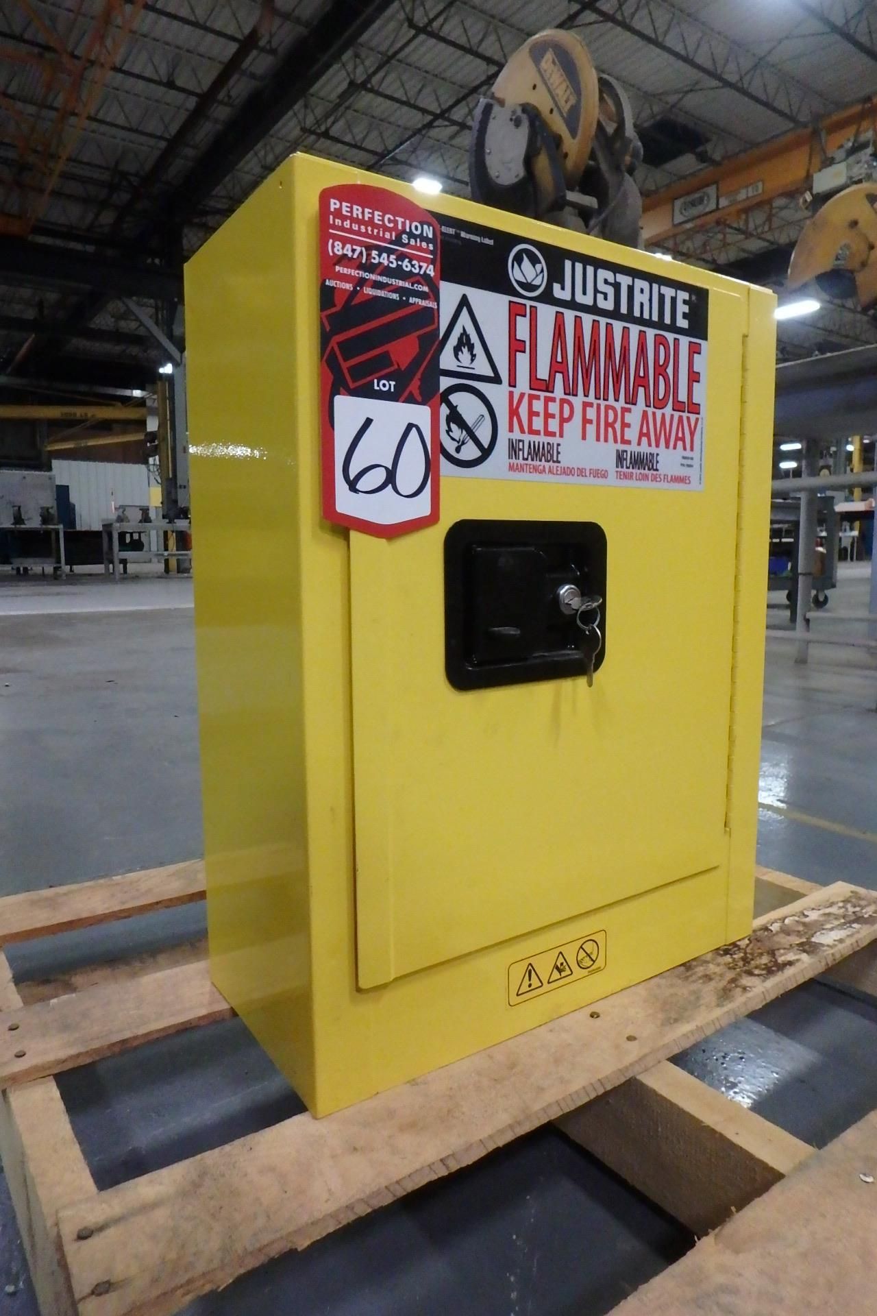 JUSTRITE 2 Gal. Capacity Flammable Cabinet