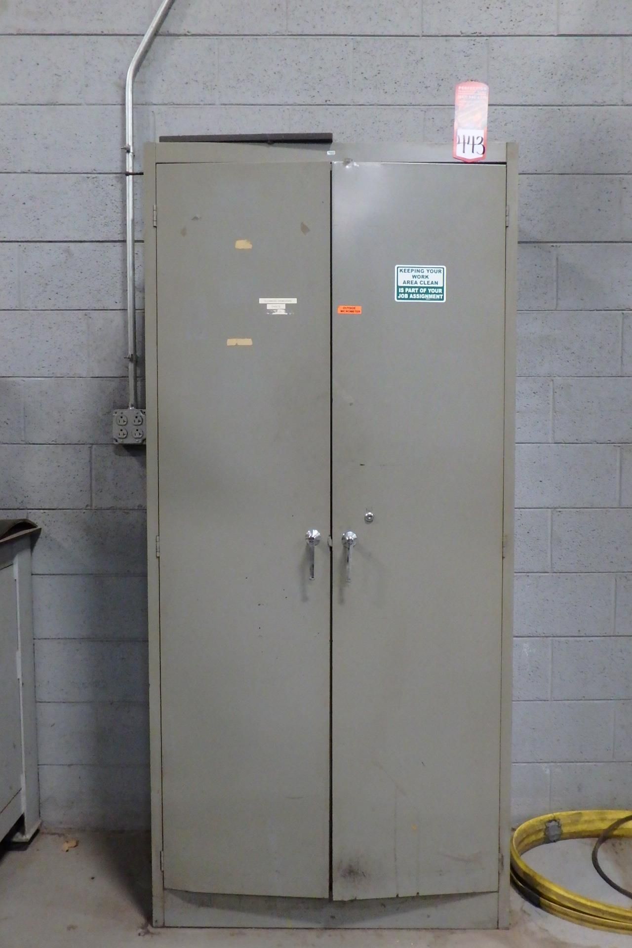 Lot Comprising (4) 2-Door Metal Storage Cabinets, (No Contents) - Image 4 of 4
