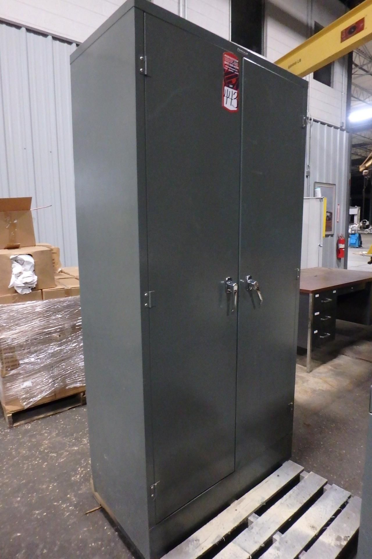 Lot Comprising (4) 2-Door Metal Storage Cabinets, (No Contents)