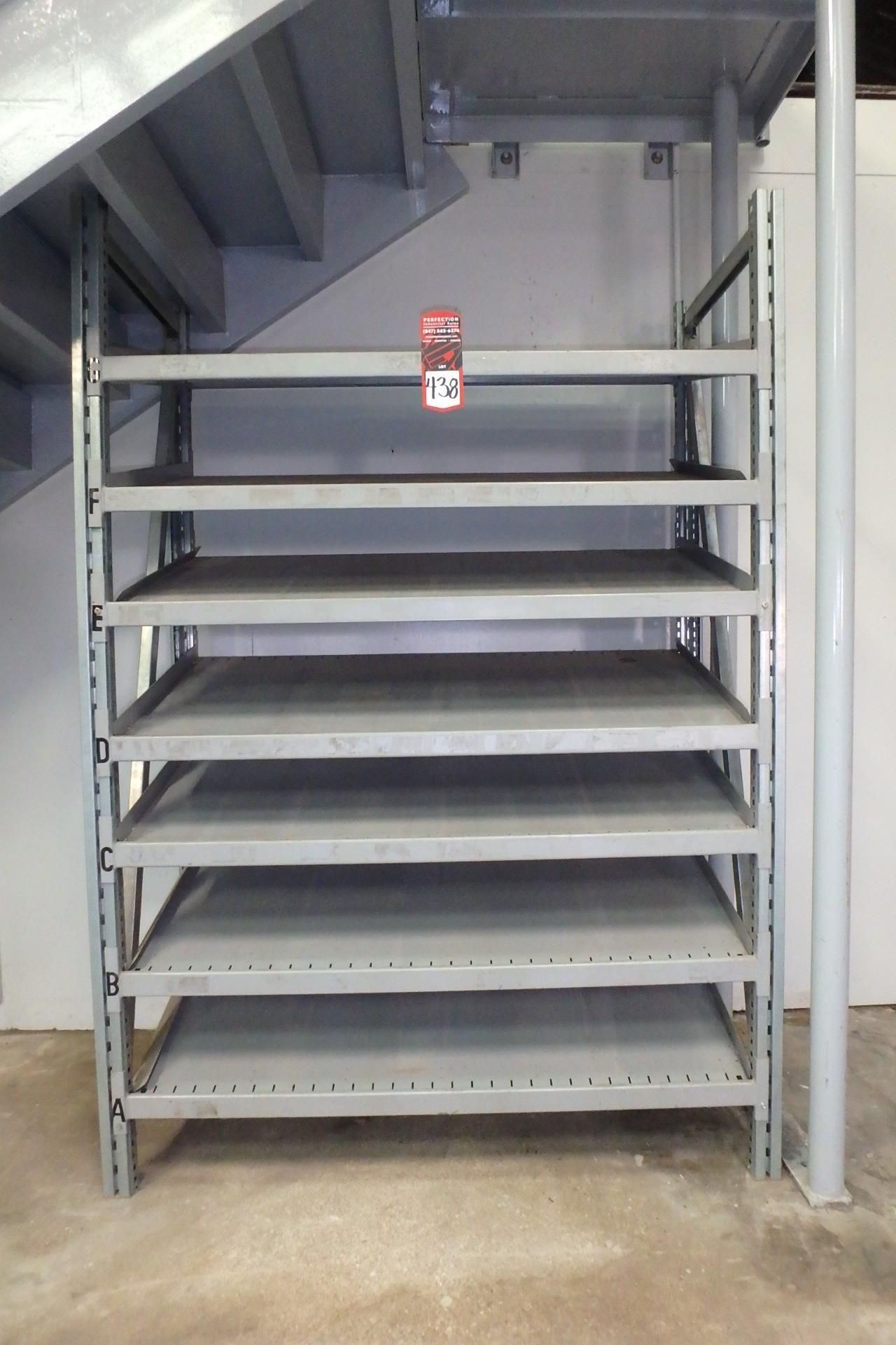 Lot Comprising (1) 78" H x 24" D x 55" W Shelf; (8) 84" H x 26" D x 48-1/2" W Assorted Shelving - Image 3 of 3