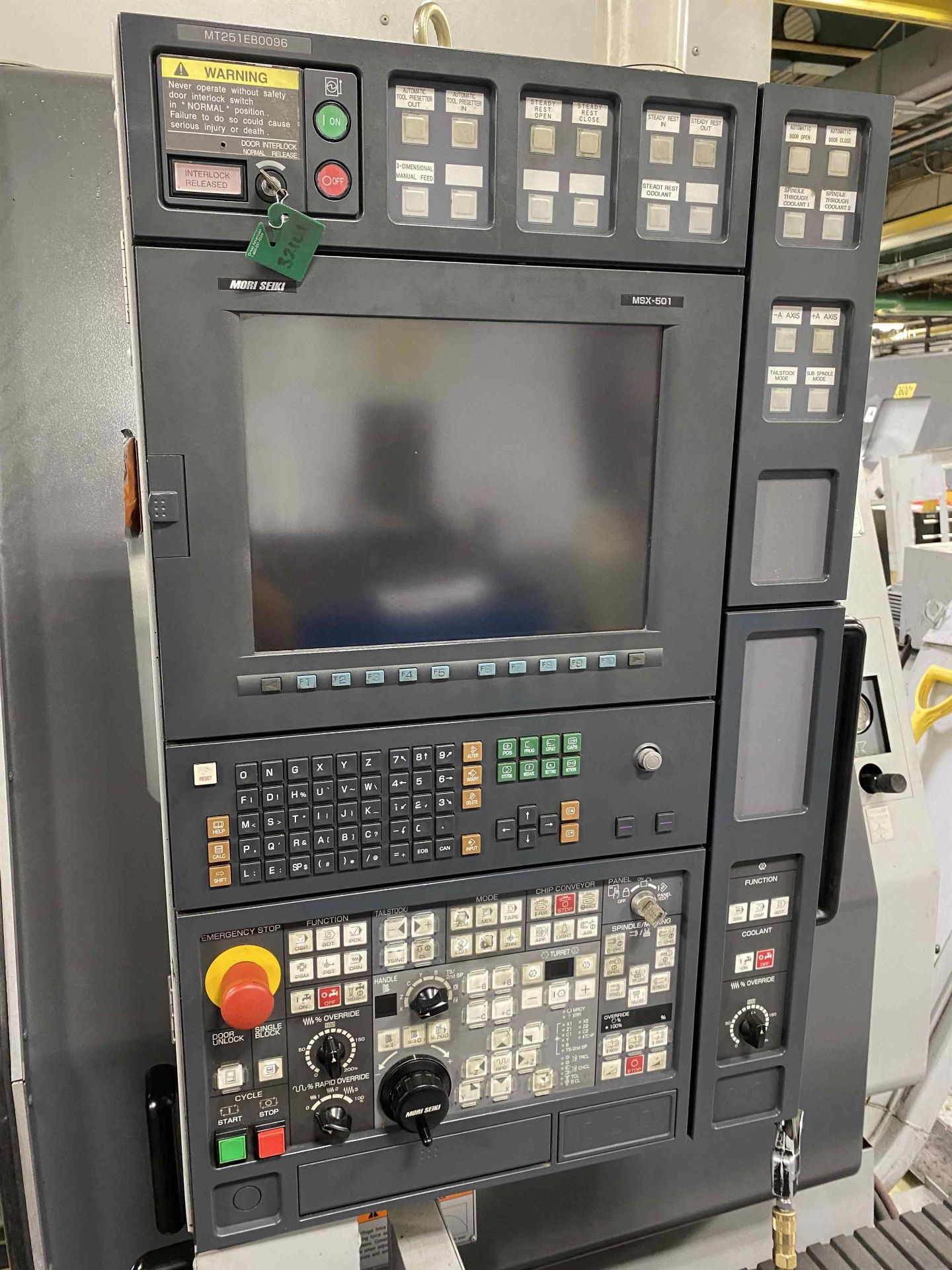 2005 MORI SEIKI MT2500S/1500 Turning/Milling Center, s/n MT251EB0096, w/ MSX-501 Control (NO TOOLING - Image 6 of 9